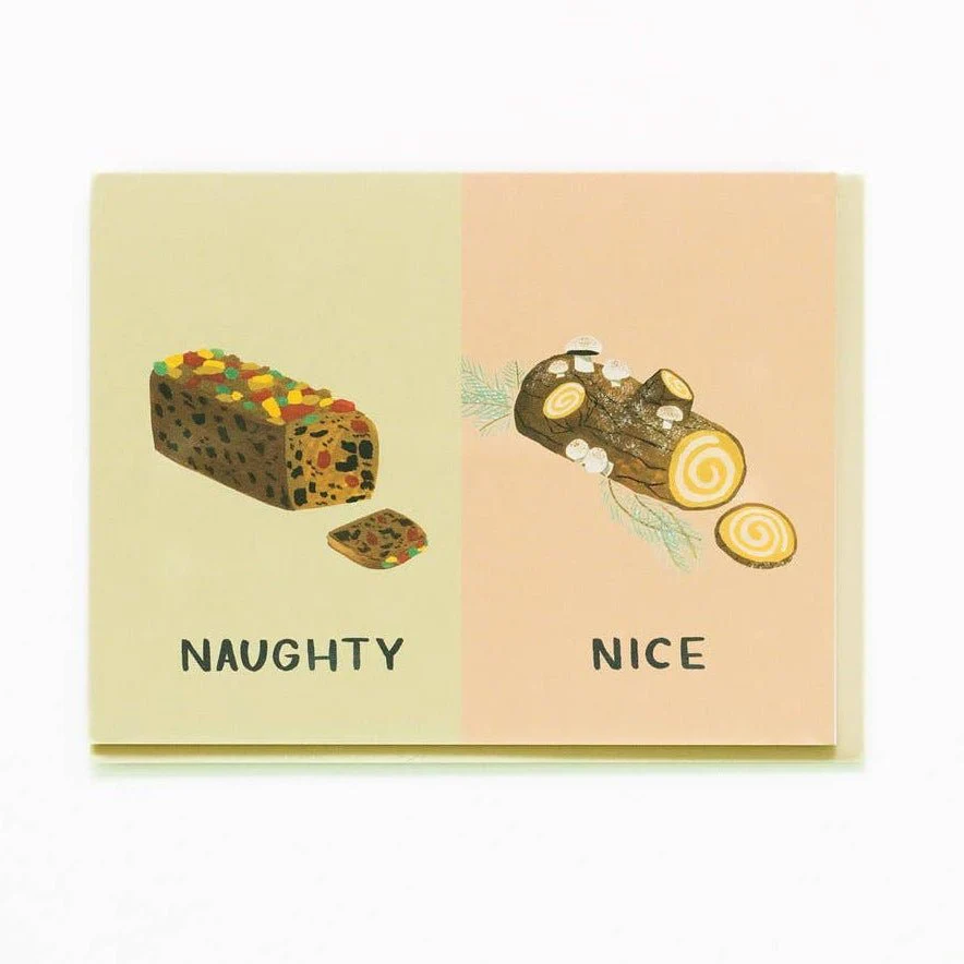 Naughty Nice Holiday Card