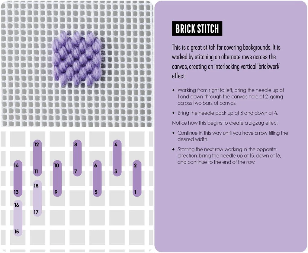 Needlepoint: A Modern Stitch Directory in 50 Cards - Image 4