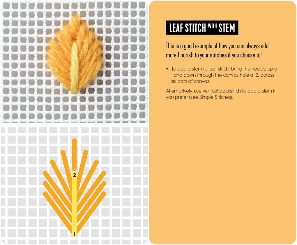 Needlepoint: A Modern Stitch Directory in 50 Cards - Image 9