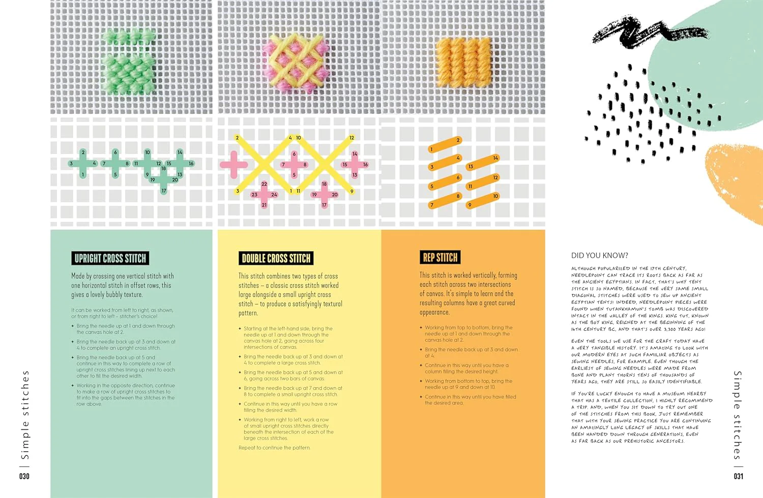 Needlepoint: A Modern Stitch Directory Book - Image 9