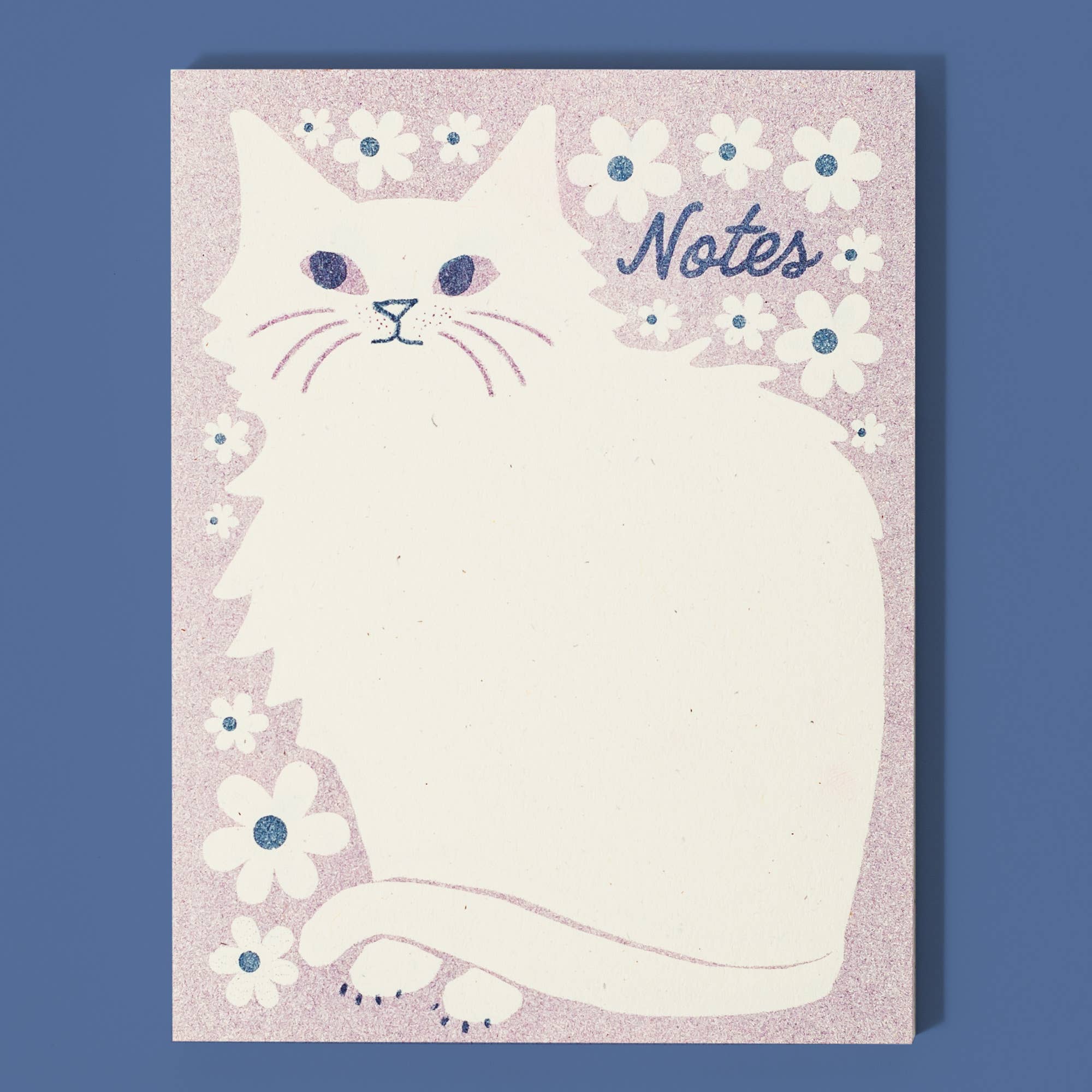 Floral Kitty Notepad - Image 3