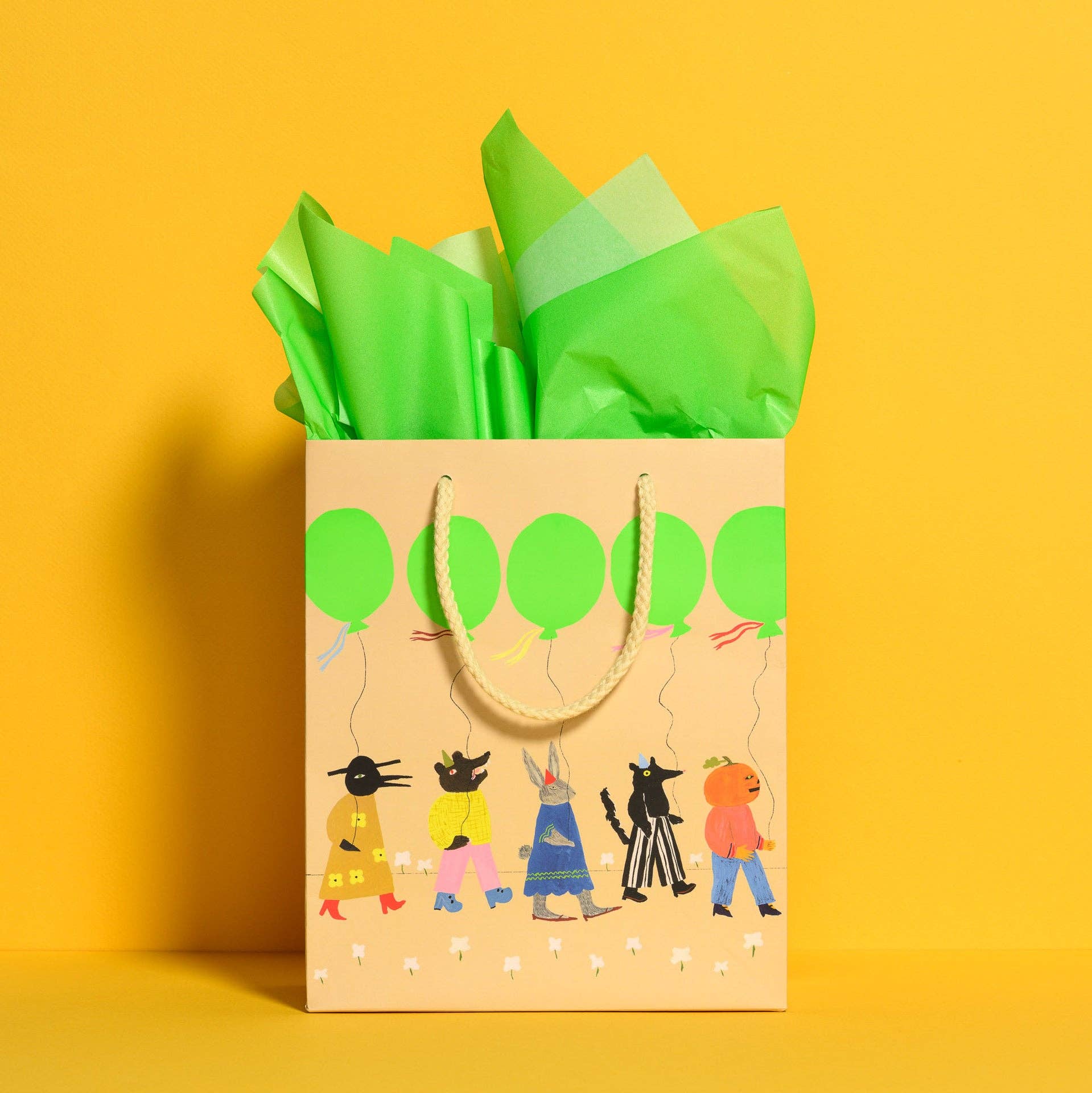 Neon Green Tissue Paper - Image 3