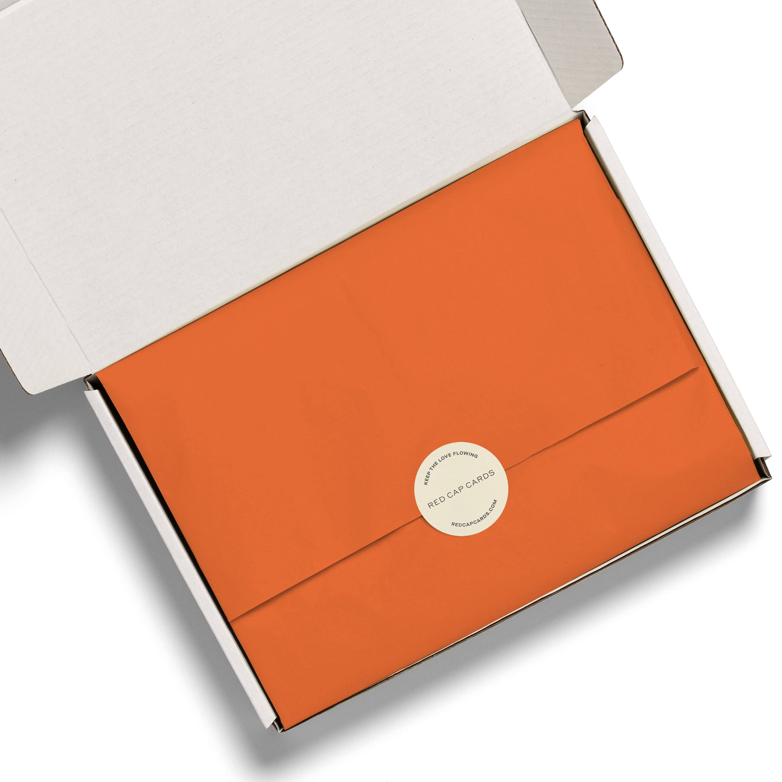 Neon Orange Tissue Paper - Image 3