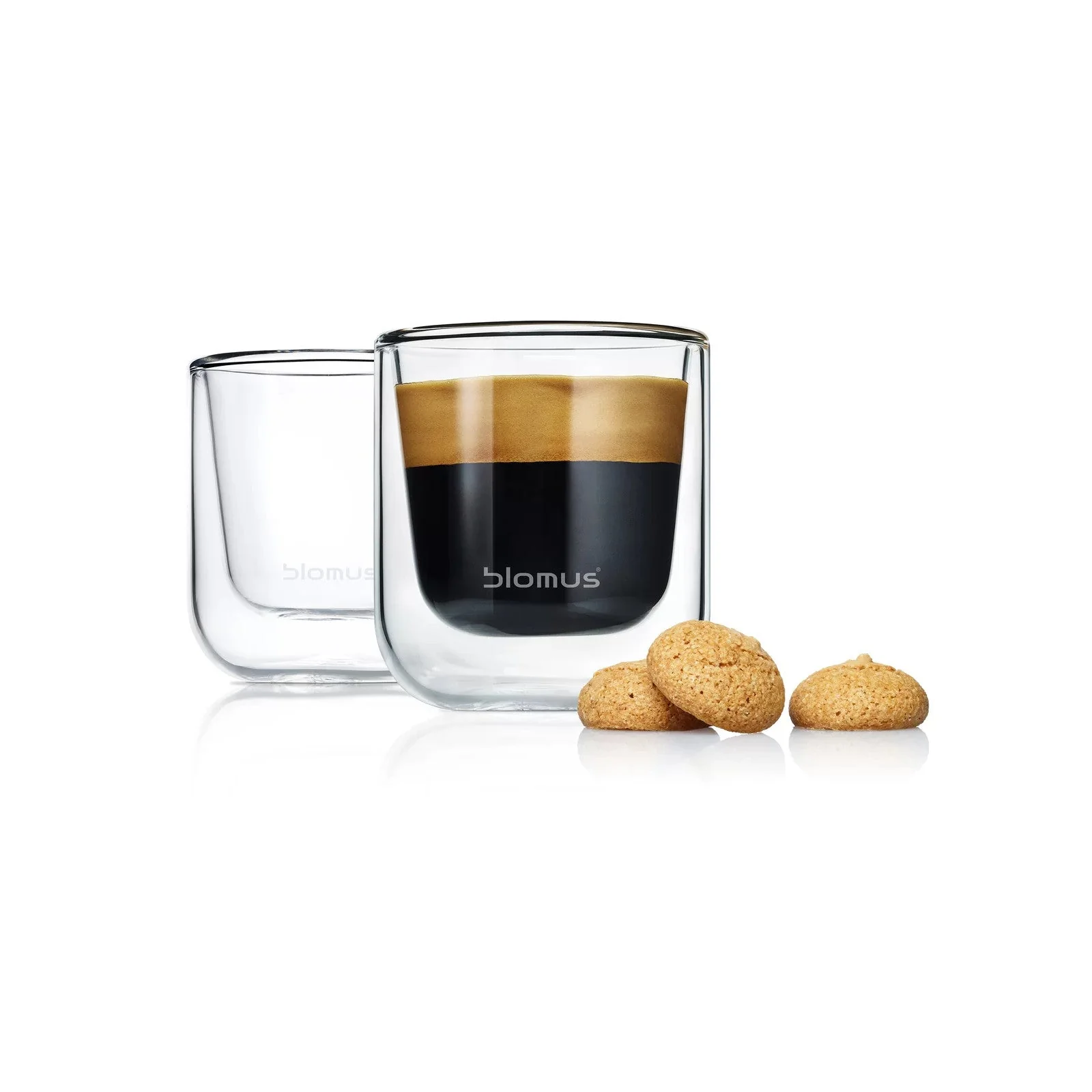 NERO Double Walled Espresso Glasses Set/2 - Image 3