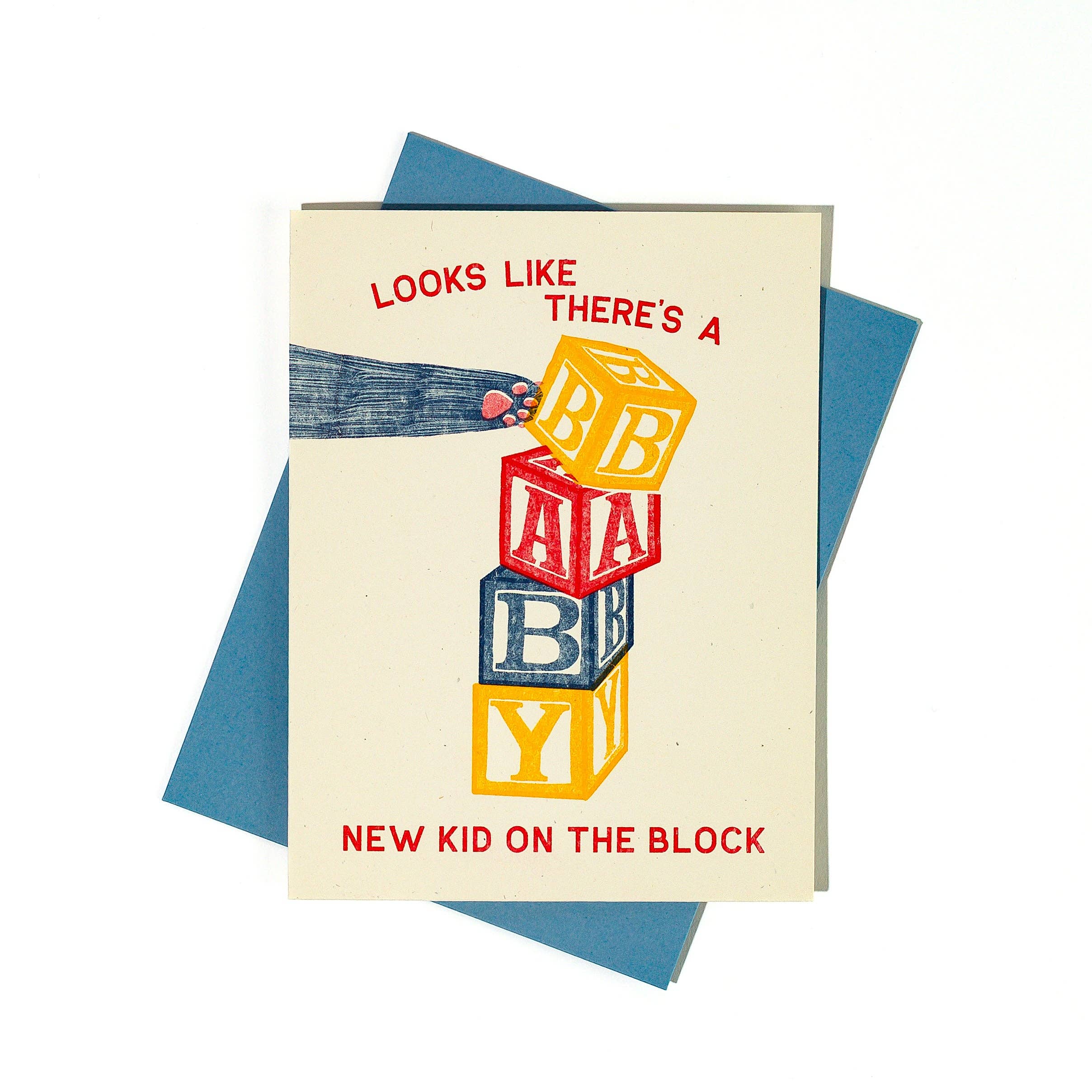 New Kid on the Block Baby Card - Image 2