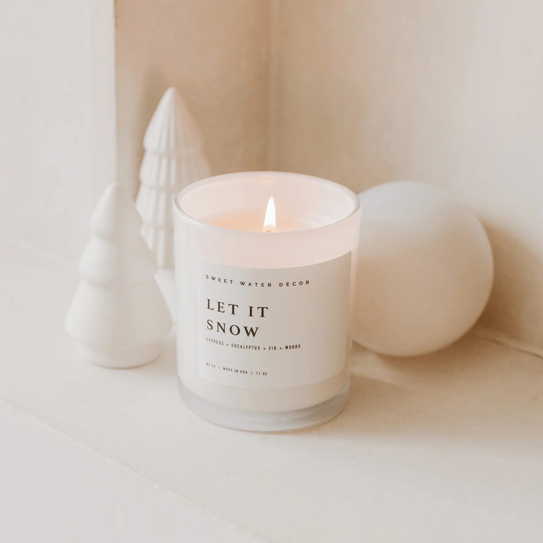 Let It Snow Candle - Image 4