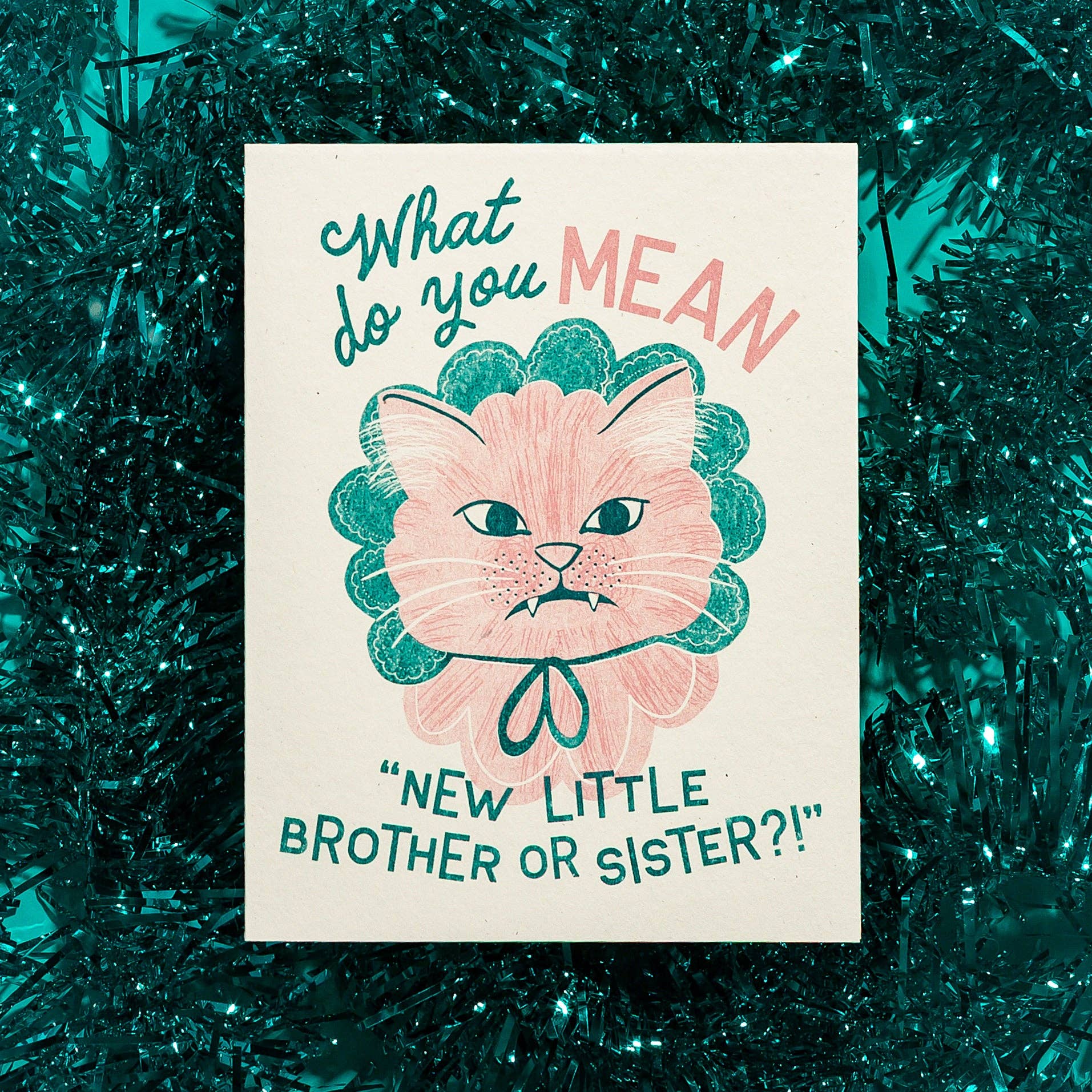 New Little Brother or Sister Baby Card - Image 3