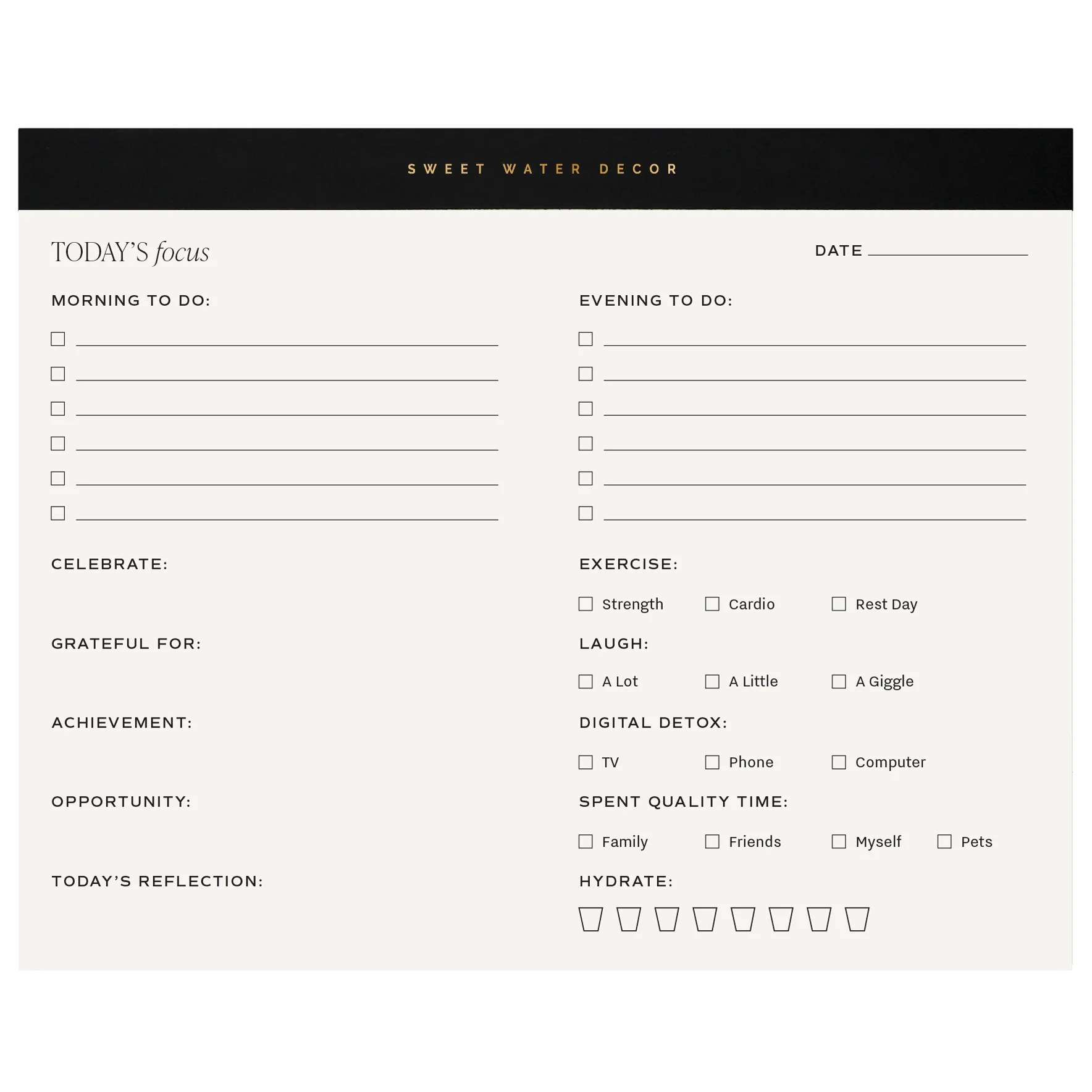 Self Care Notepad - Image 3