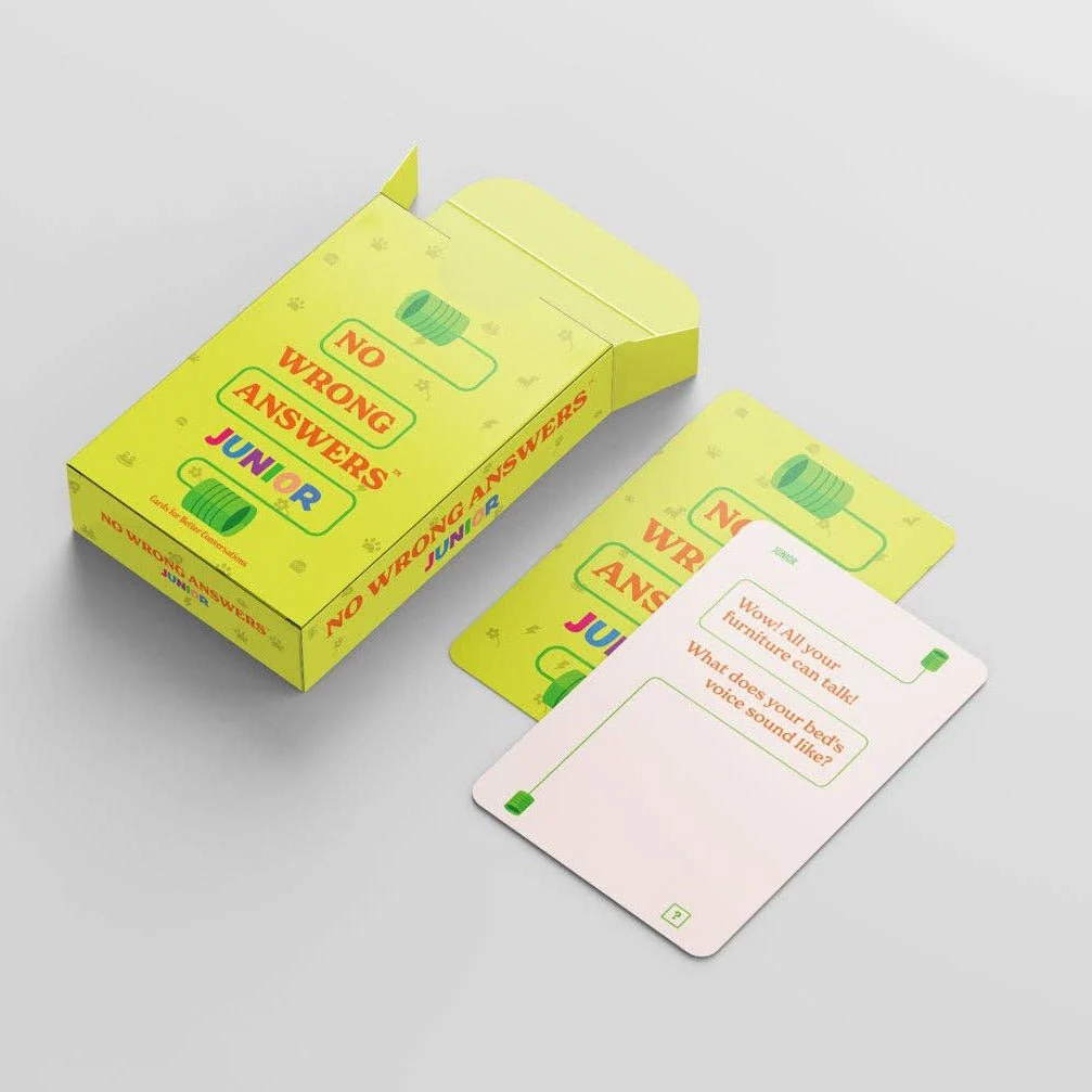 No Wrong Answers Conversation Cards: Junior