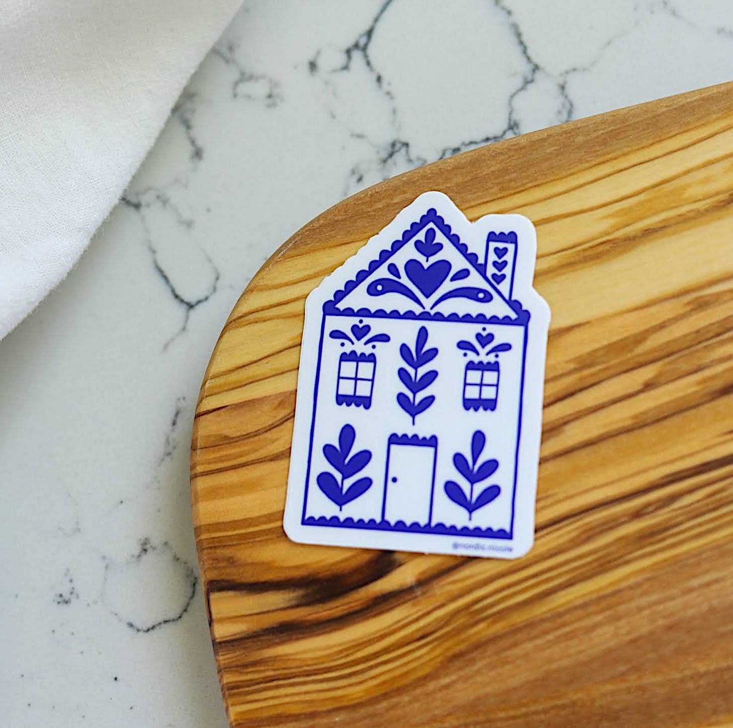 Nordic House Sticker - Image 3