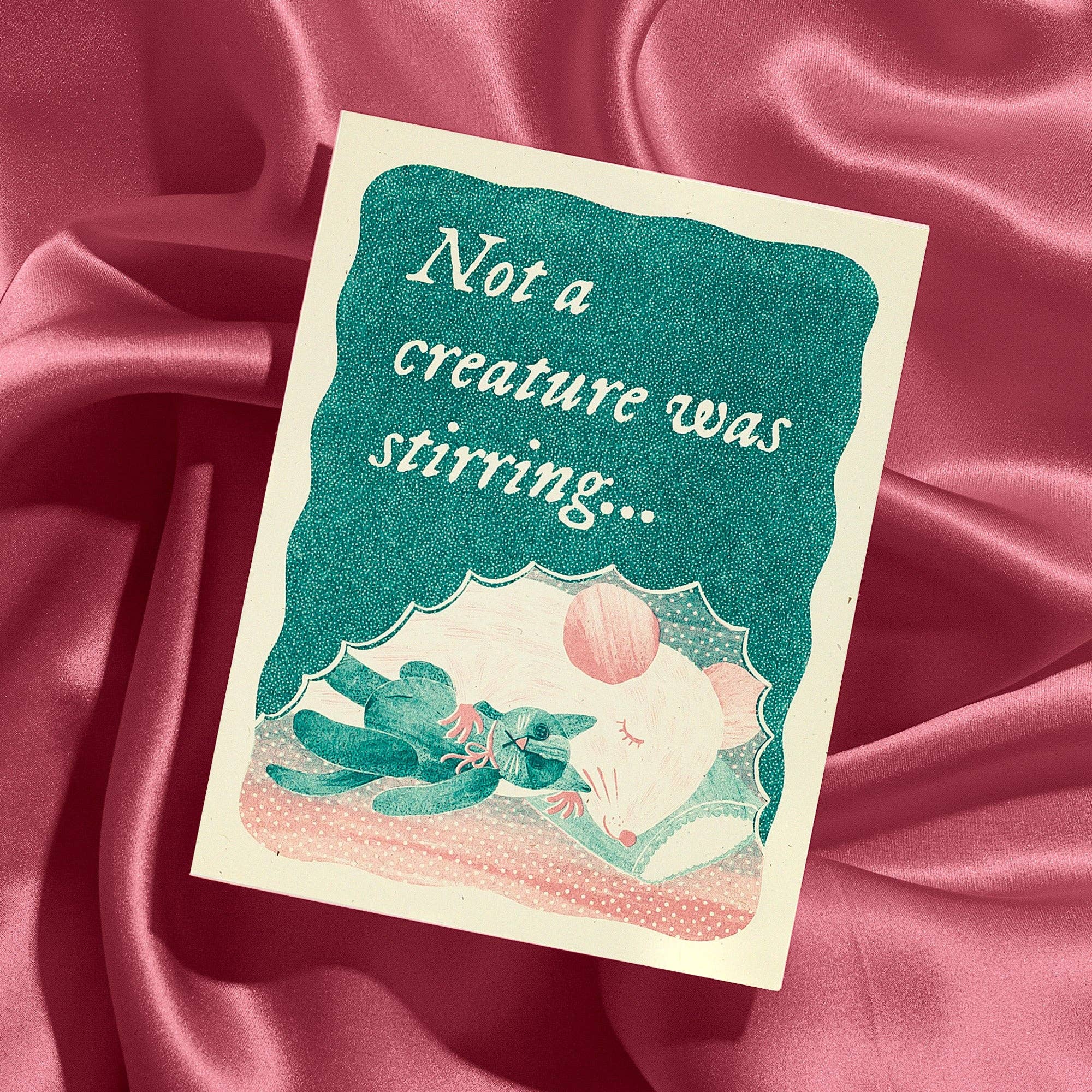 Not a Creature Was Stirring Holiday Card - Image 2