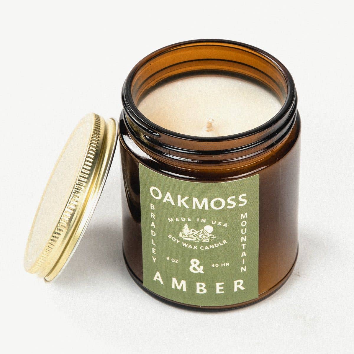 Oakmoss & Amber Candle - Image 2