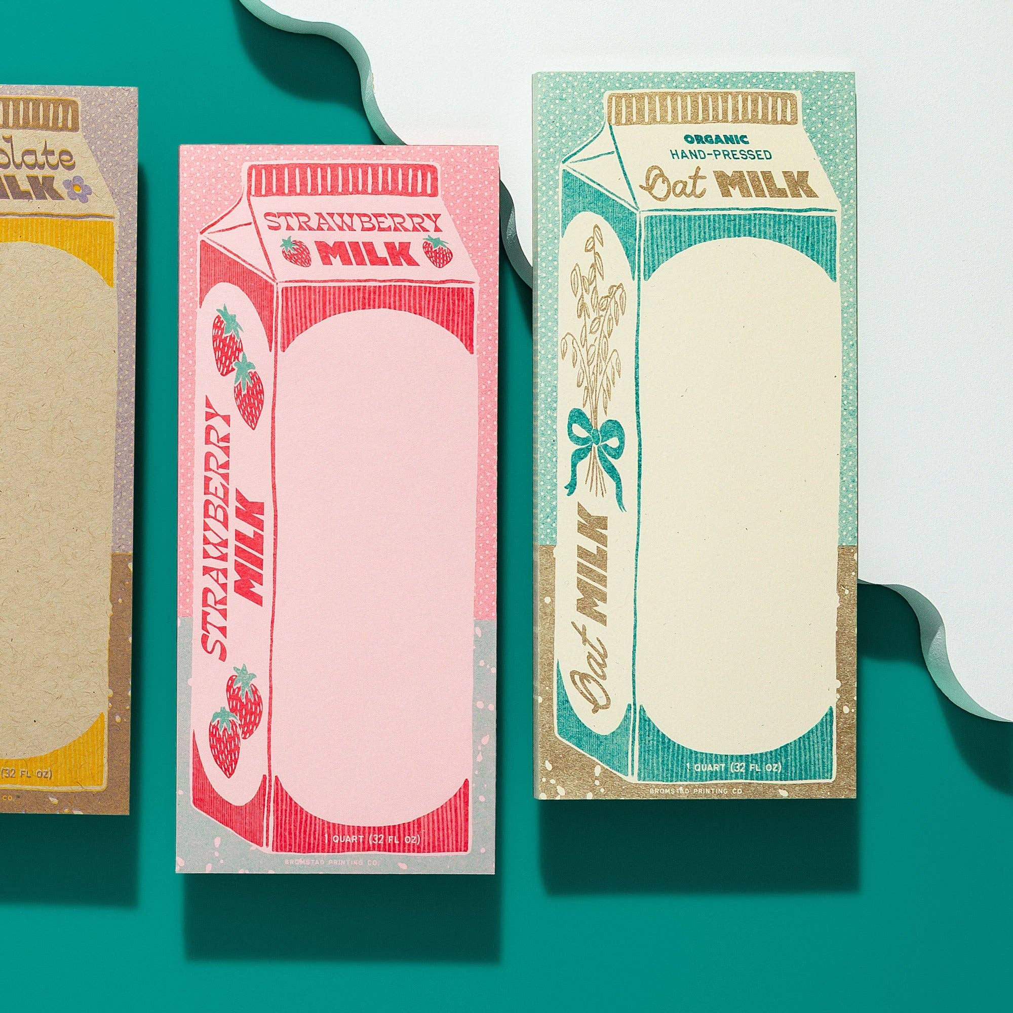 Oat Milk Risograph Notepad - Image 2