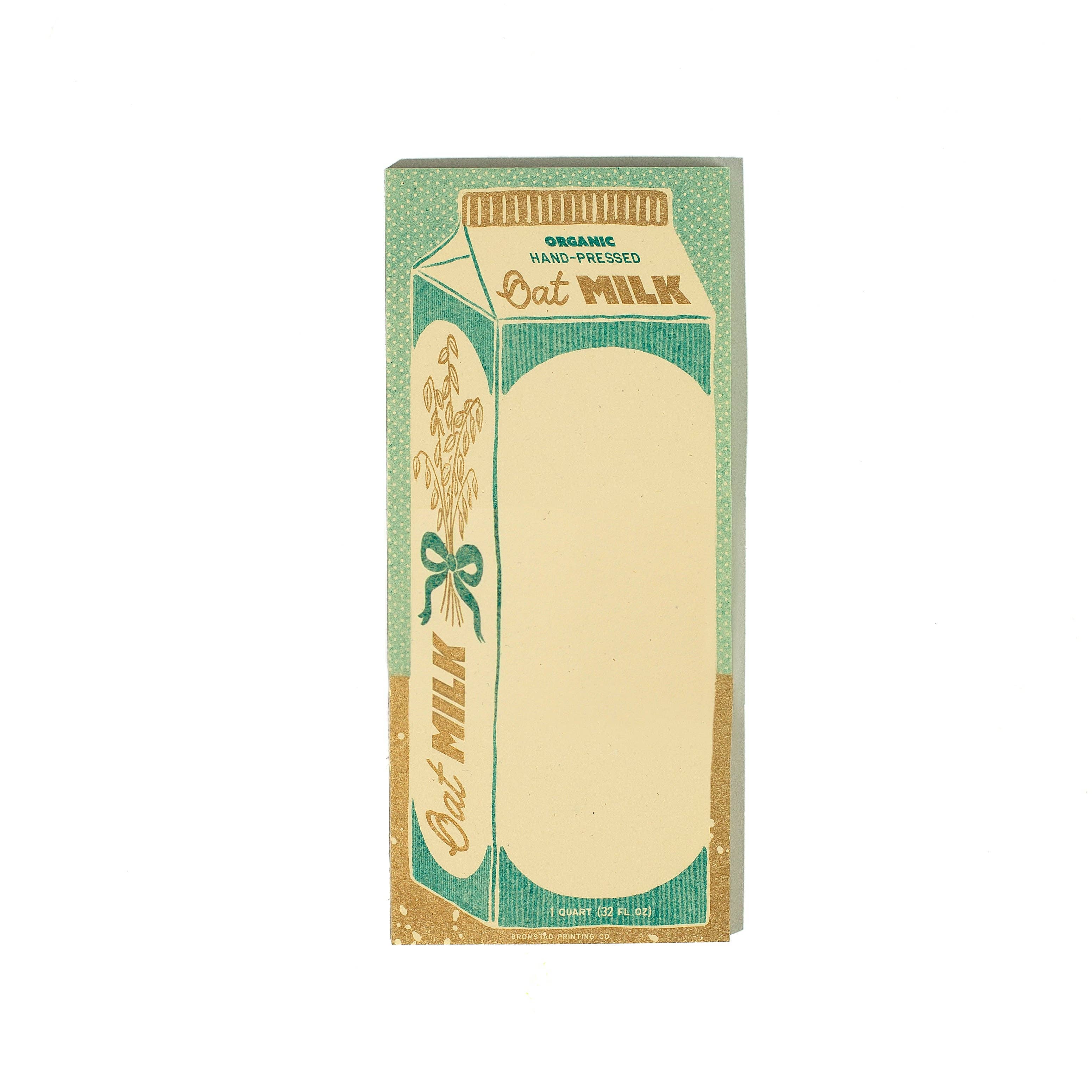 Oat Milk Risograph Notepad - Image 3