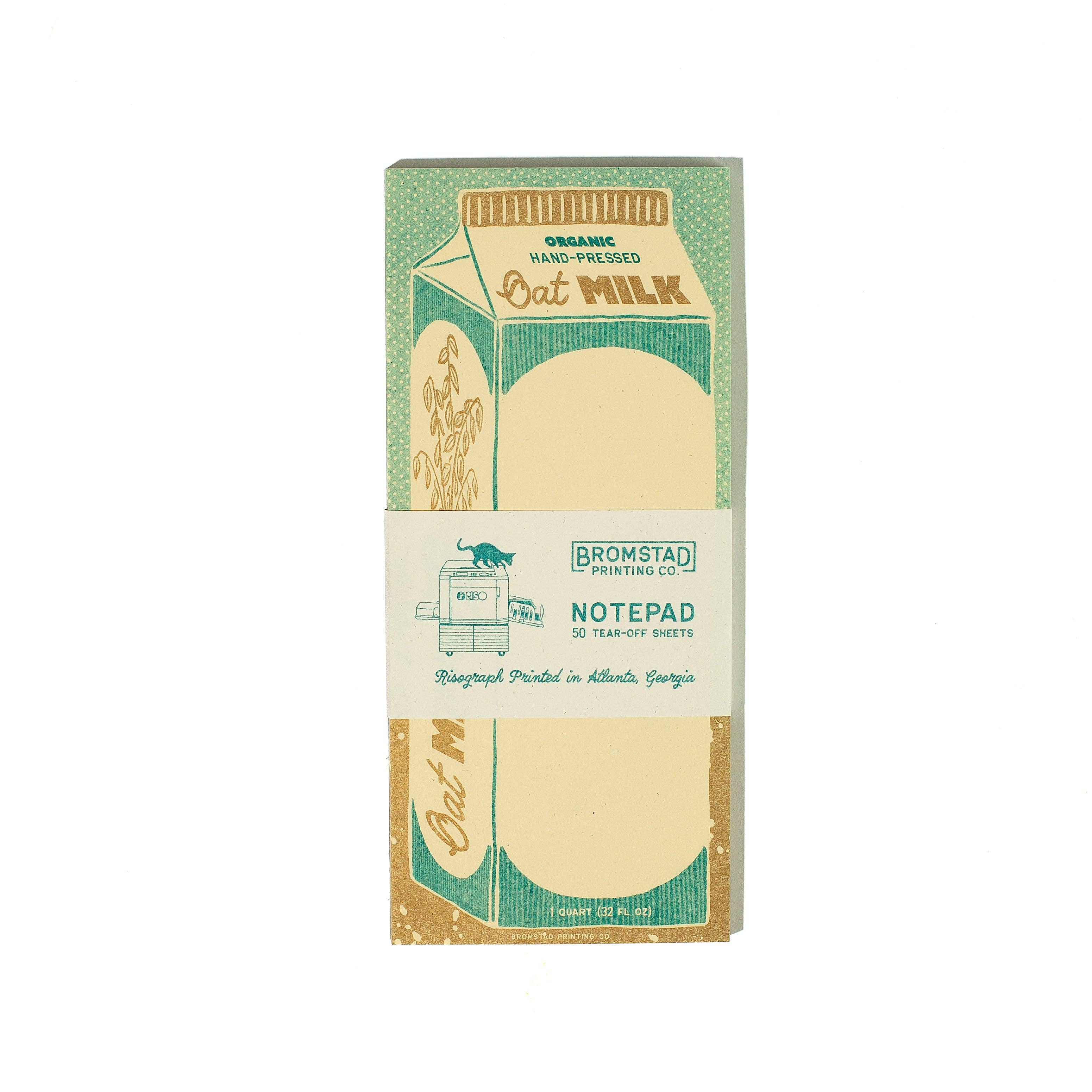 Oat Milk Risograph Notepad - Image 5