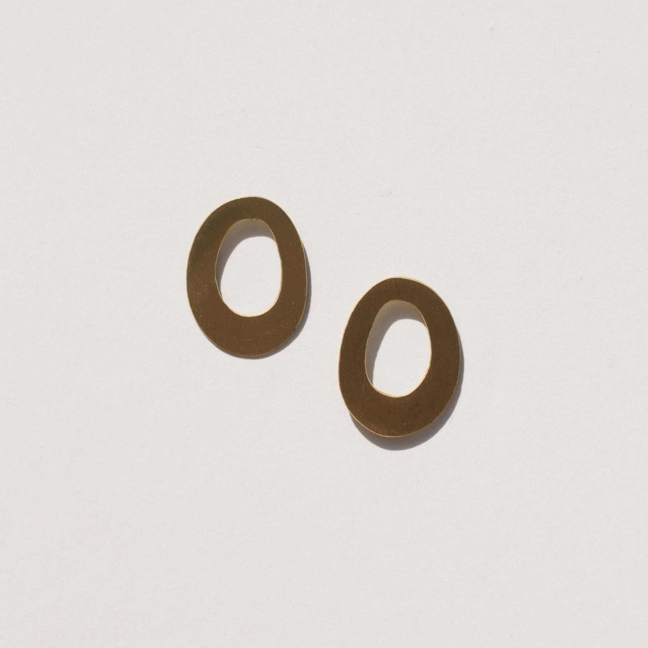 Oblong Oval Earrings - Image 6
