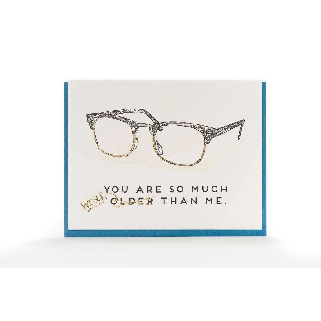 Older and Wiser Birthday Card - Image 2