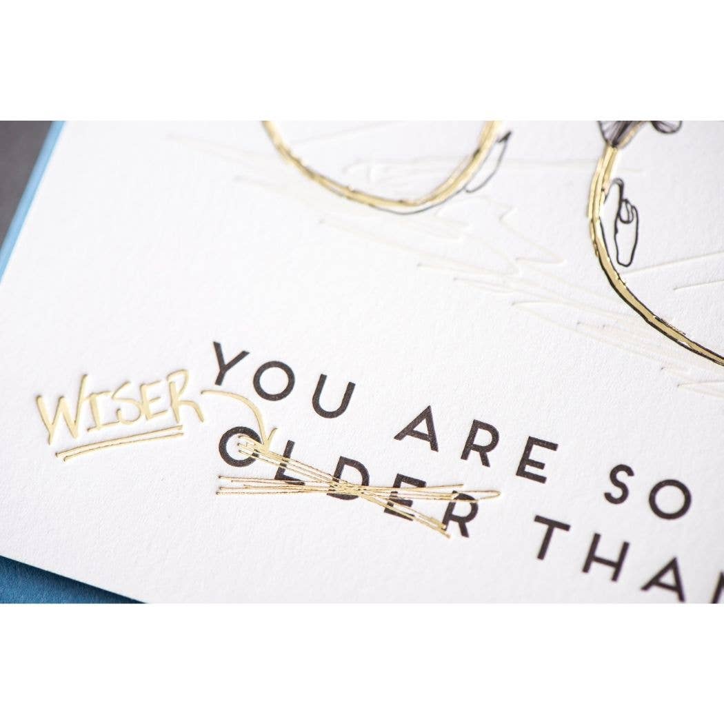 Older and Wiser Birthday Card - Image 7