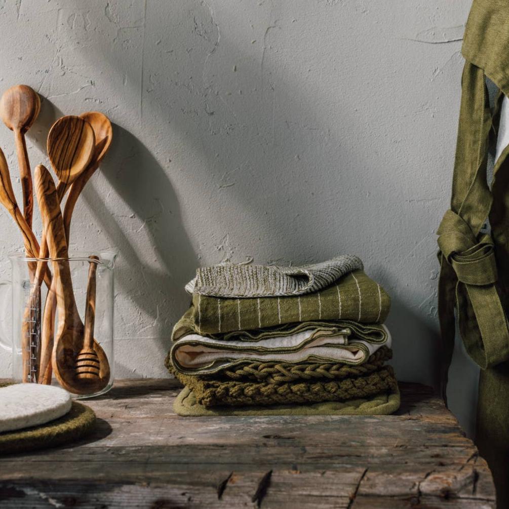 Olive Wood Rice Spoon - Image 2