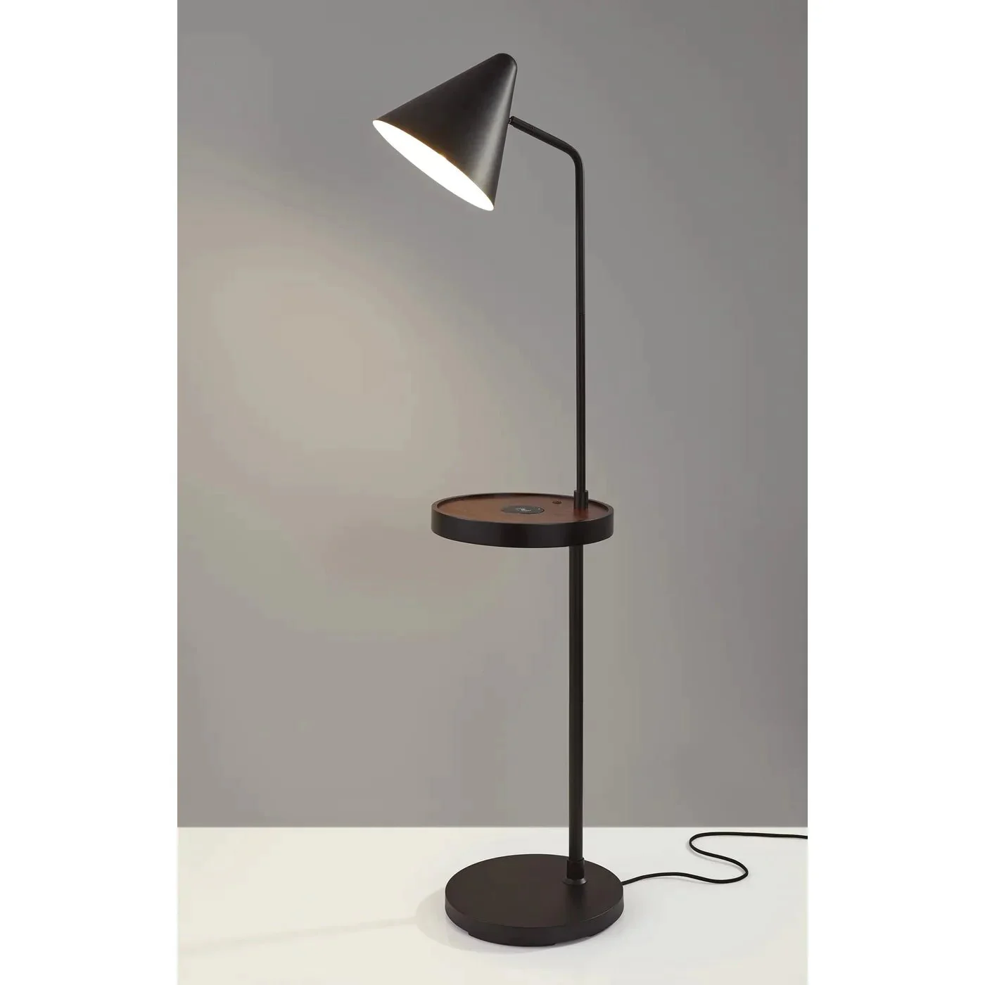 Oliver Charge Task Shelf Floor Lamp - Image 4