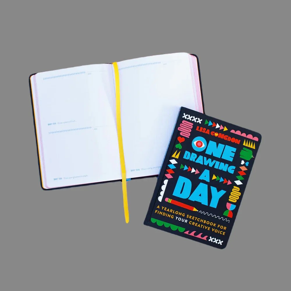One Drawing A Day - Journal with Prompts - Image 2