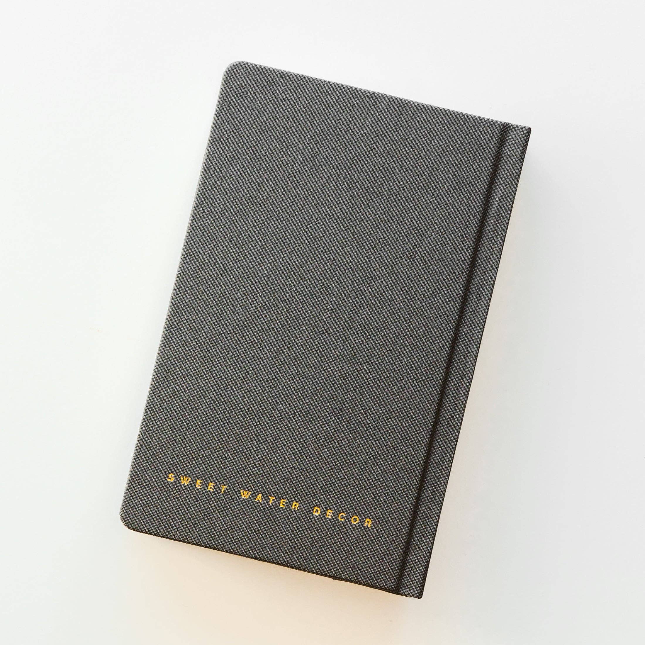 One Line A Day Fabric Journal - Black - Image 7