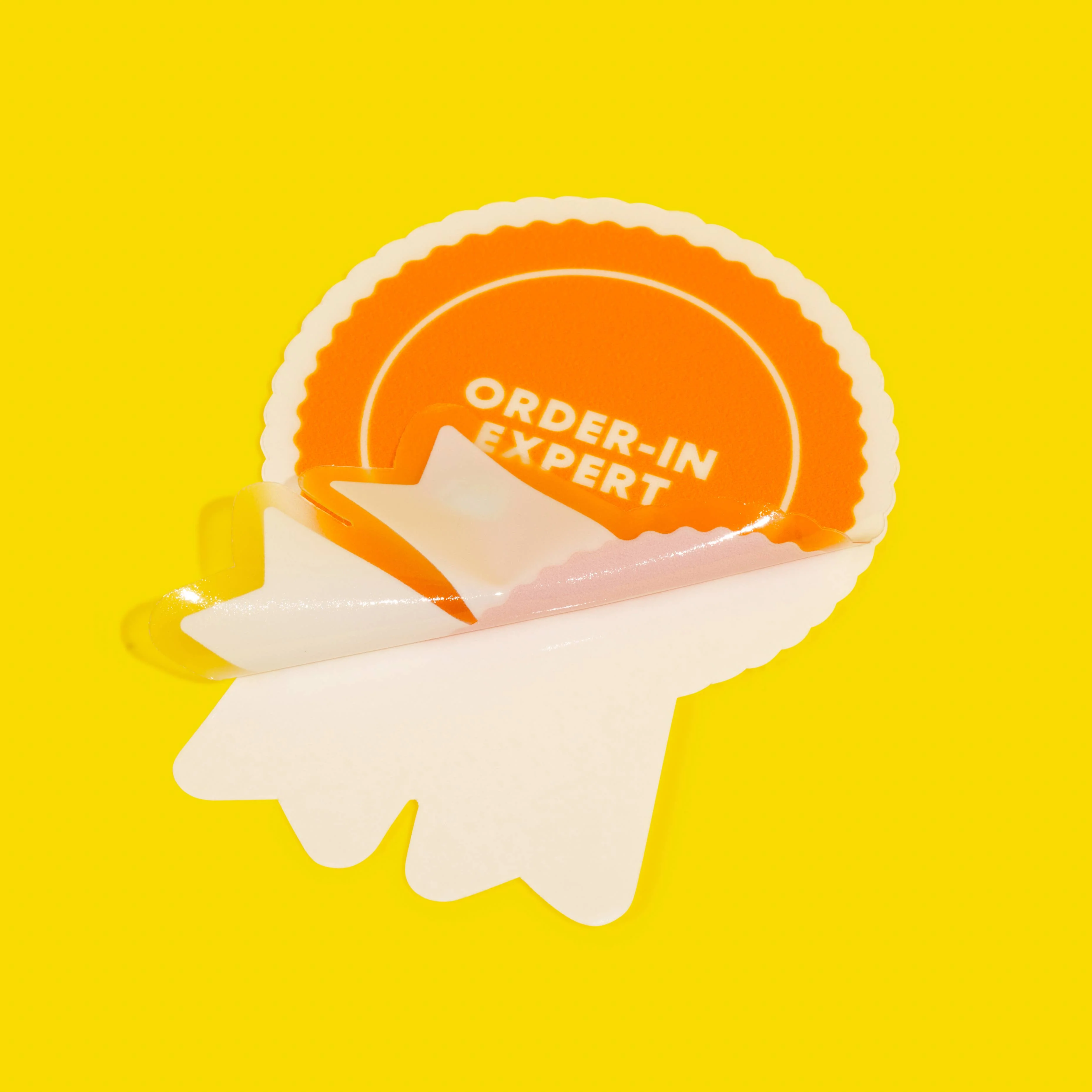 Order-In Expert Ribbon Award Sticker - Image 2