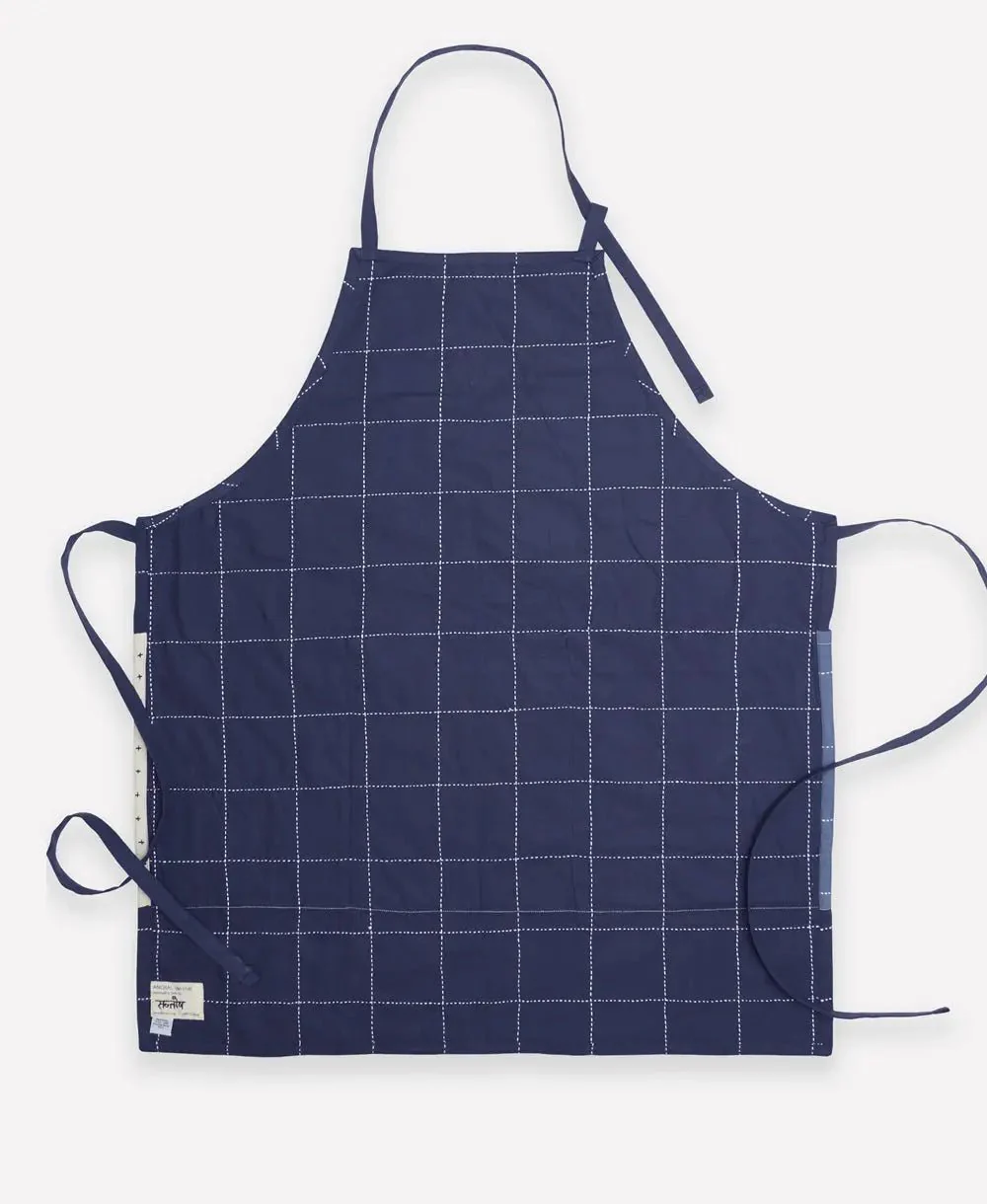 Organic Cotton Adjustable Bib Apron - Image 5