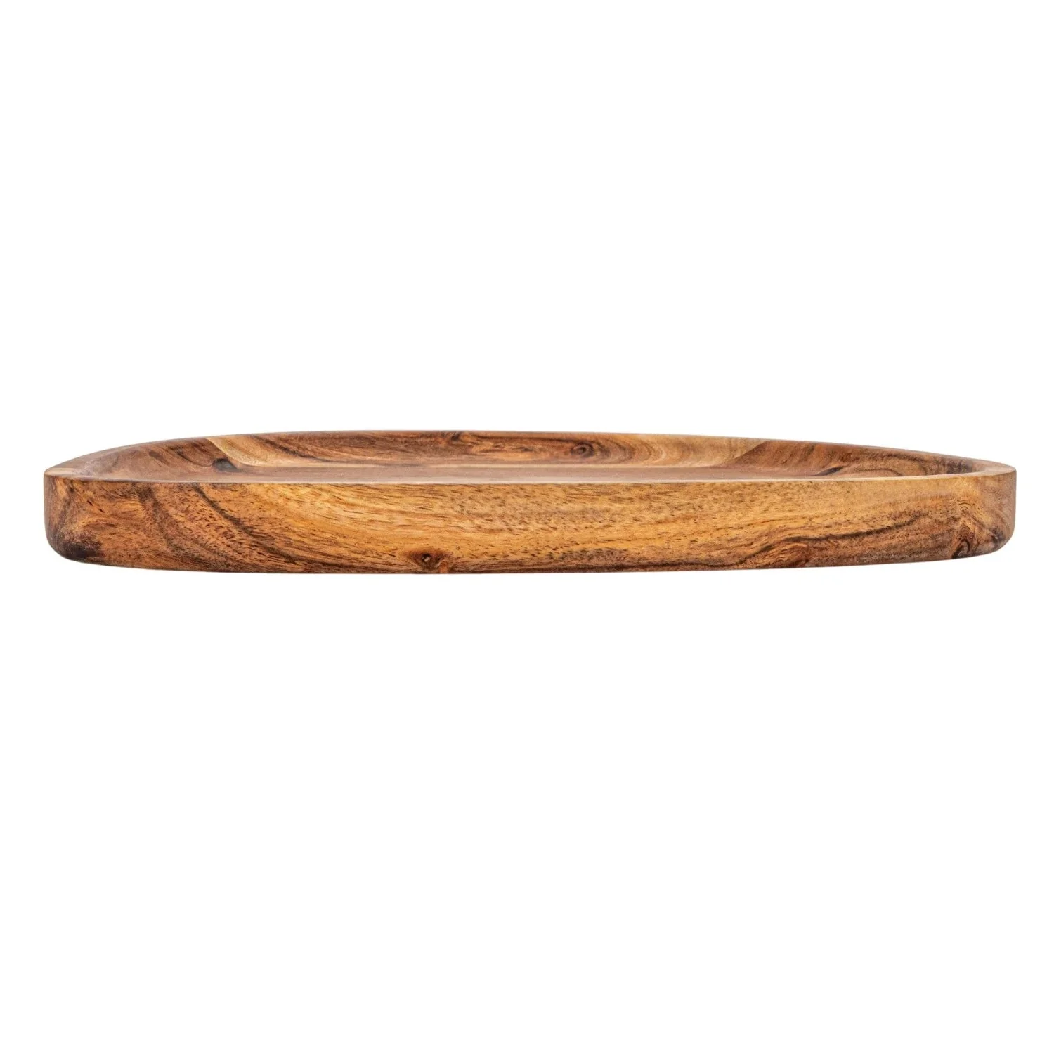 Organic Shape Acacia Wood Tray - Image 6