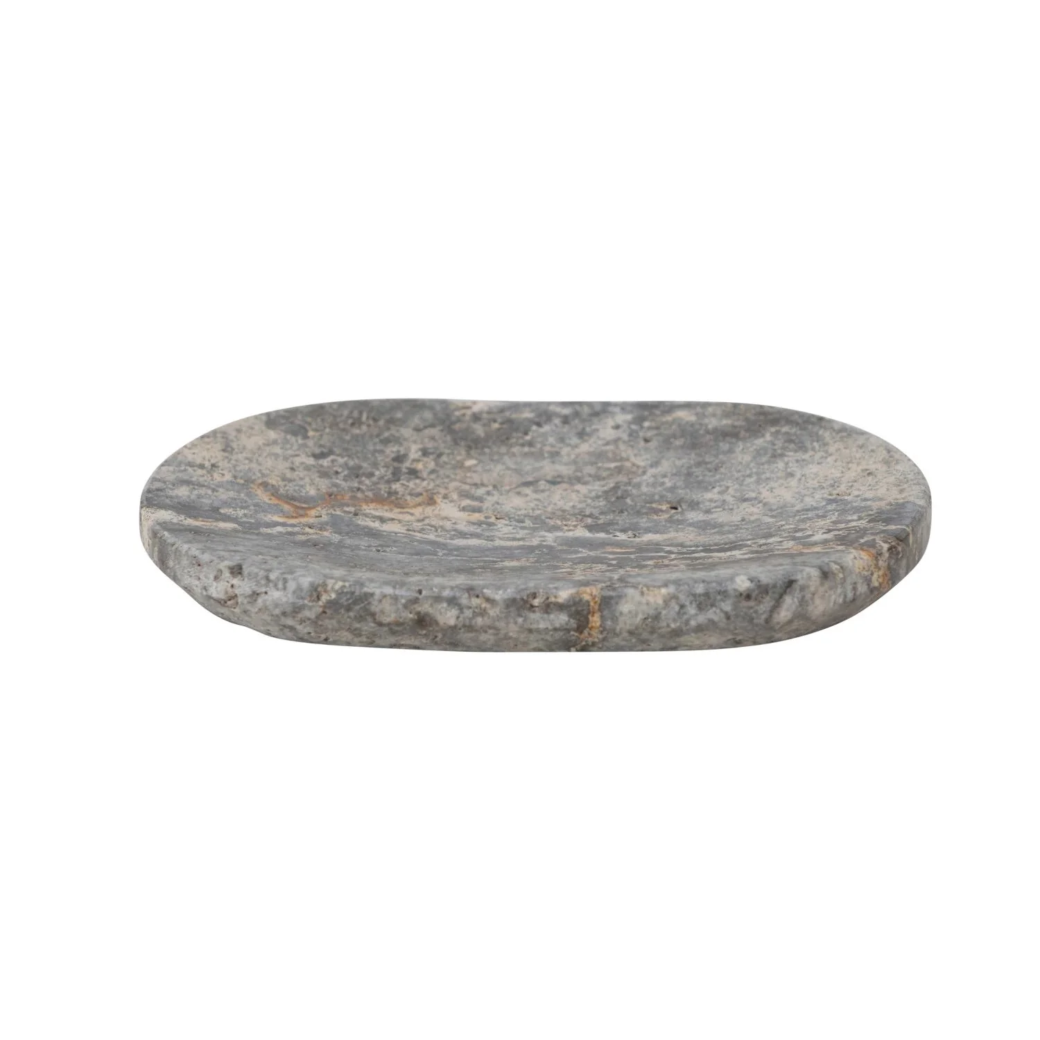 Oval Travertine Soap Dish - Image 2