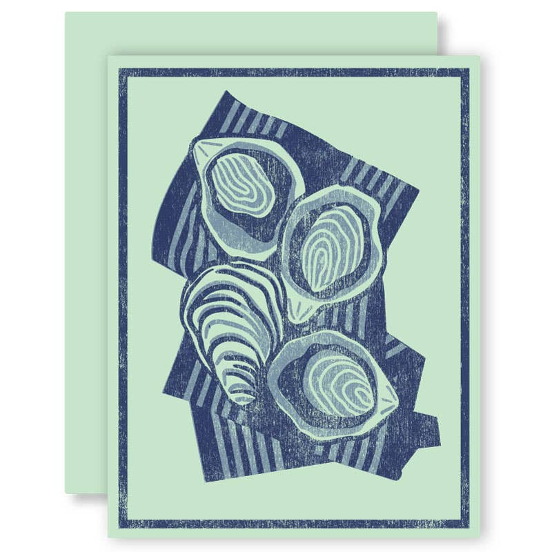 Oysters on the Half Shell Card