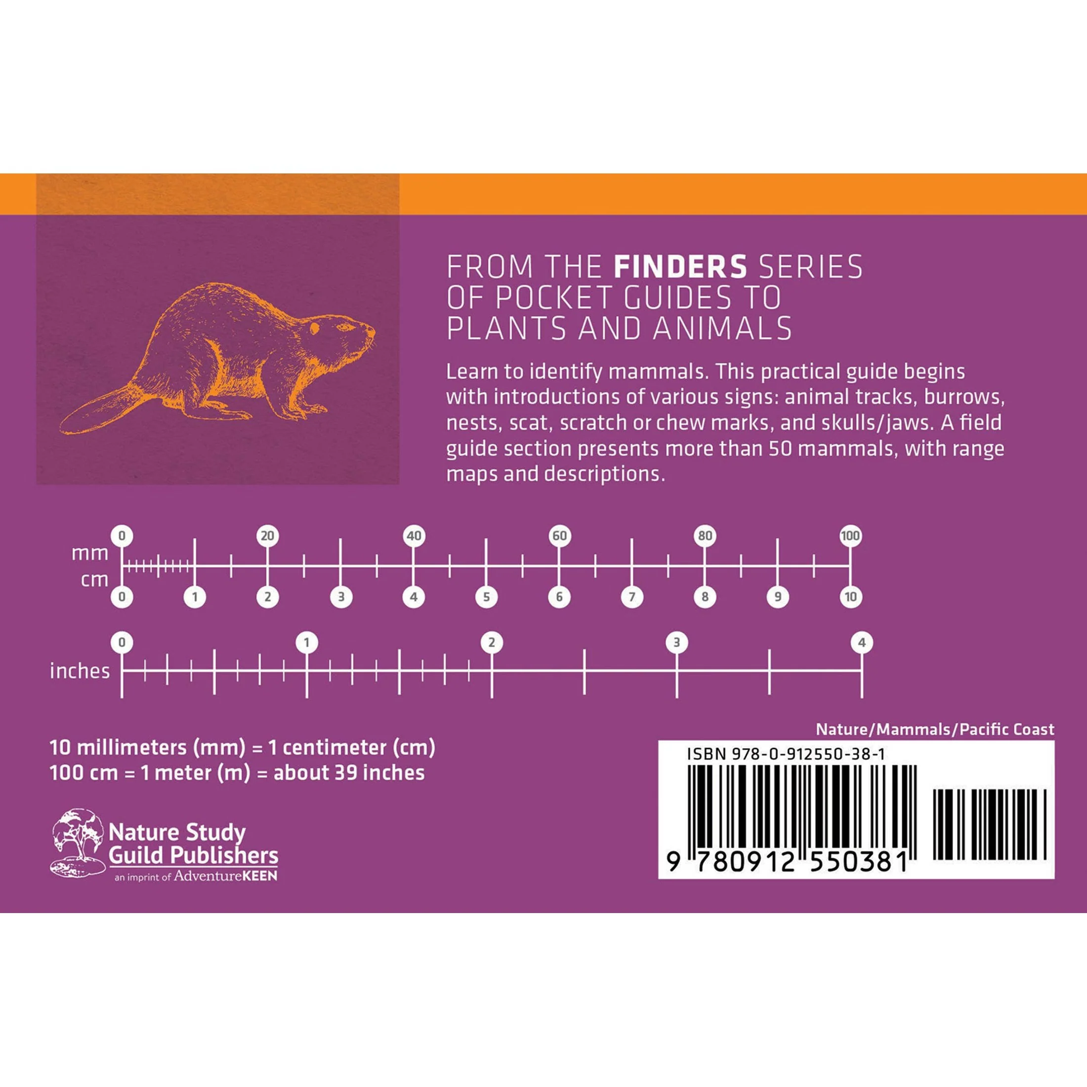 Pacific Coast Mammal Finder Pocket Guide - Image 2