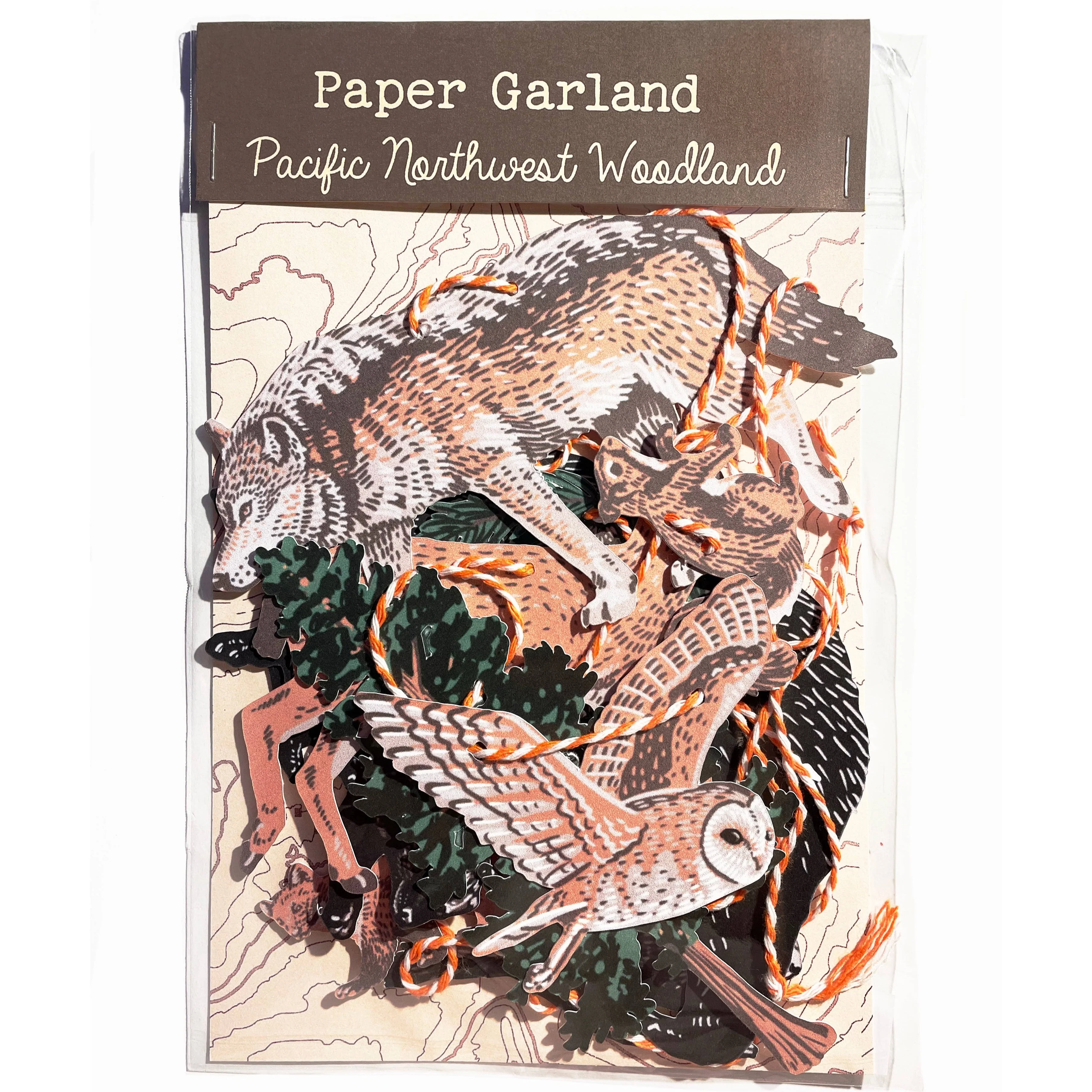 Pacific Northwest Woodland Paper Garland - Image 2