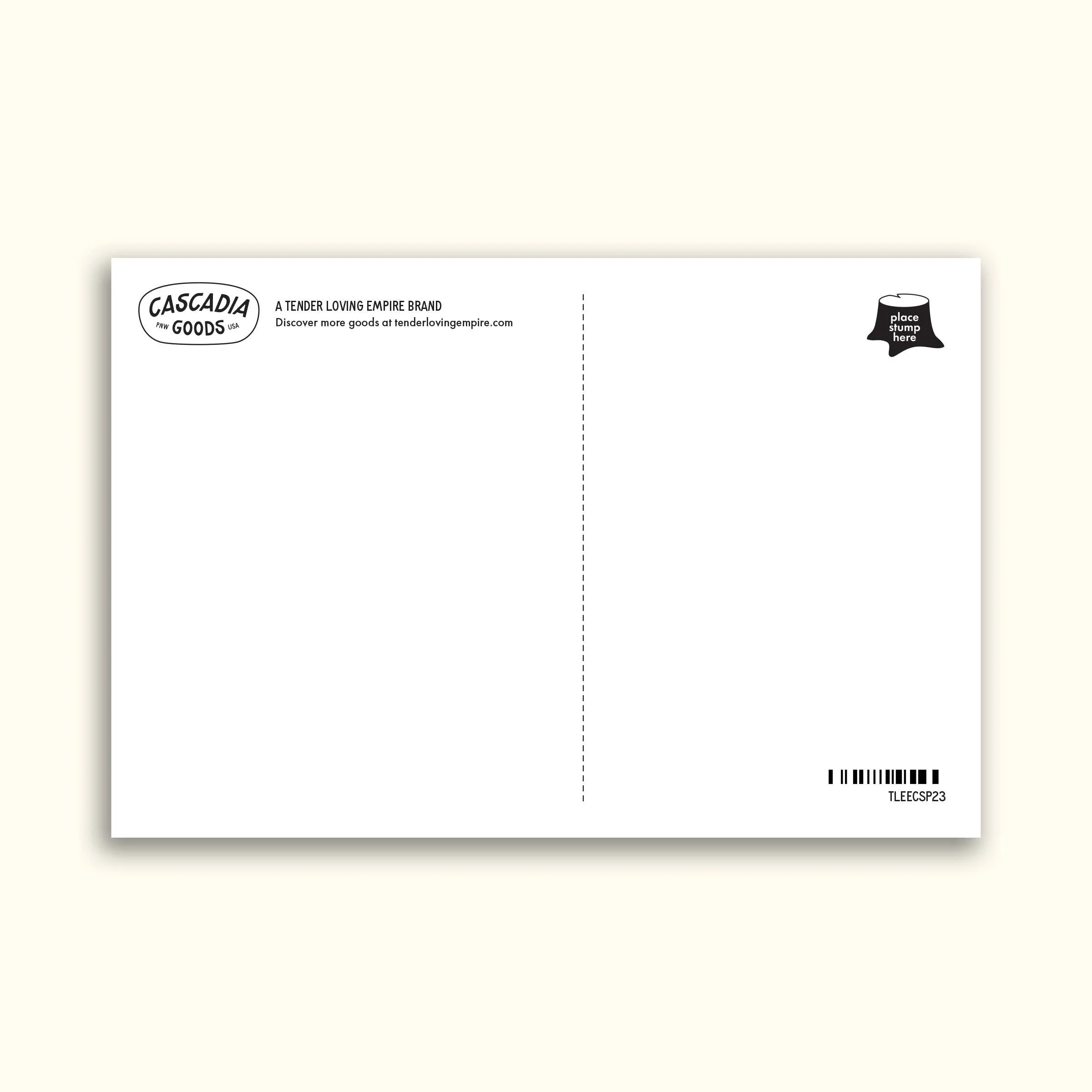 Pacific NW Bigfoot Postcard - Image 2