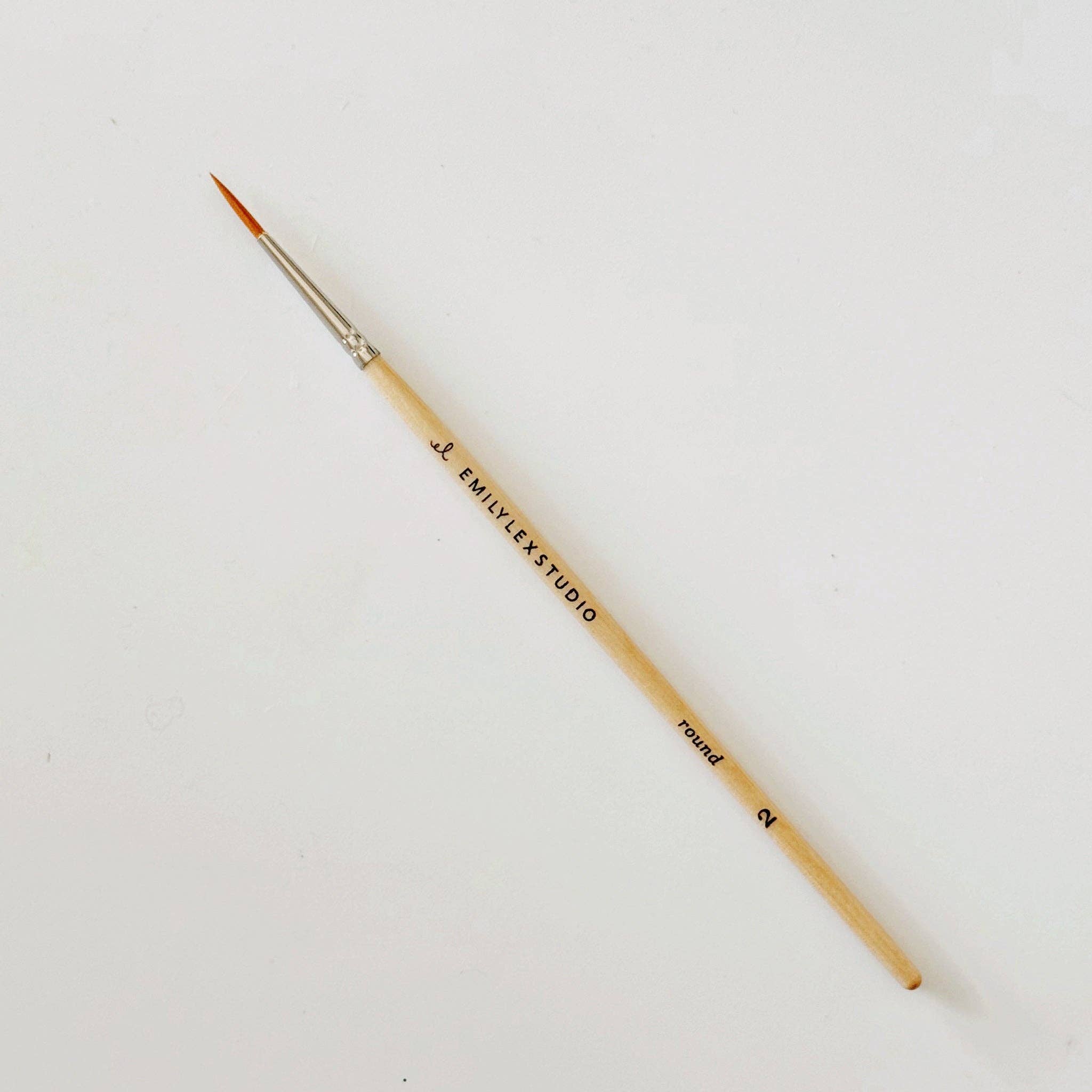 Wood Paintbrushes: Set of Five - Image 4