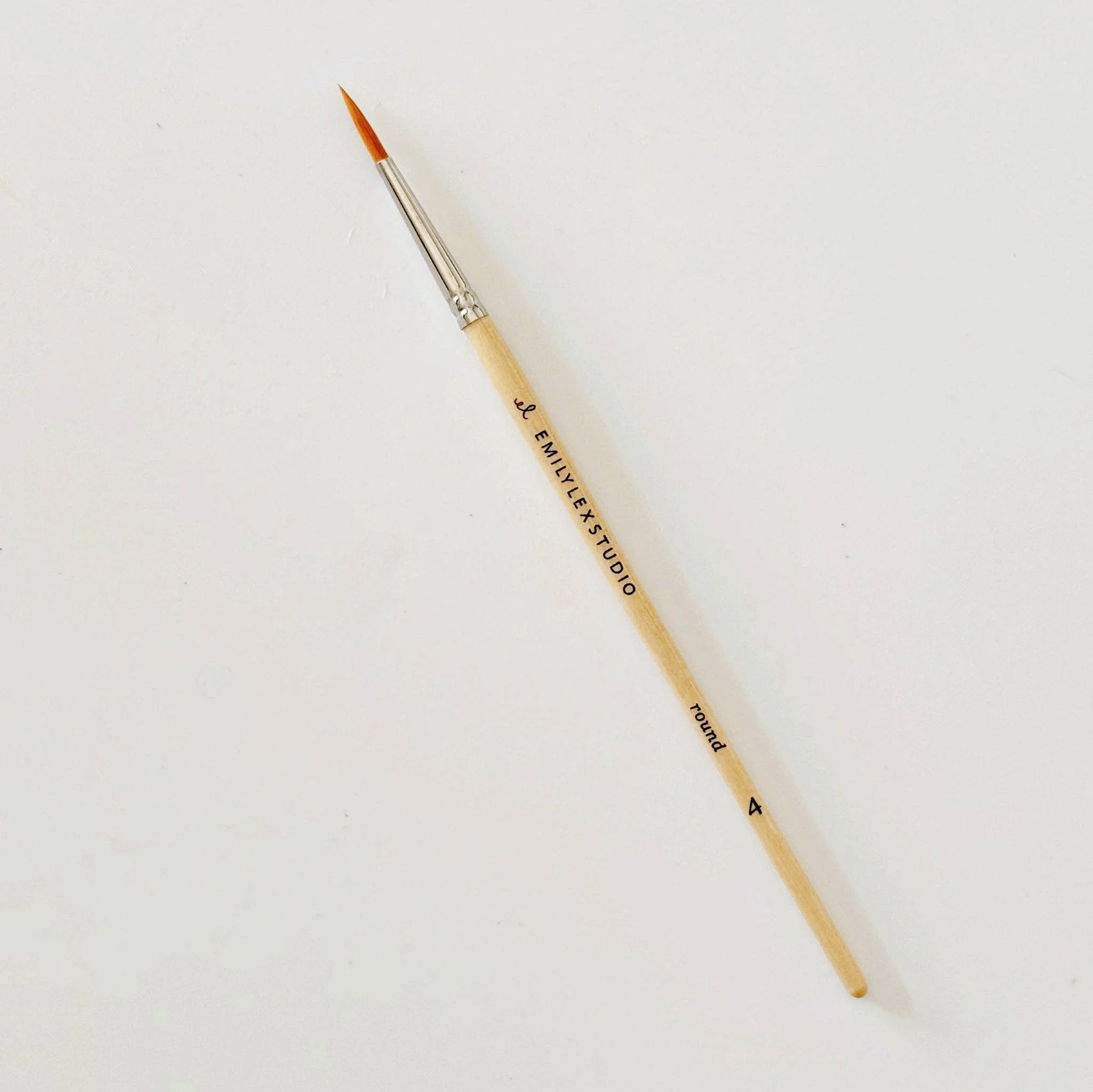 Wood Paintbrushes: Set of Five - Image 5