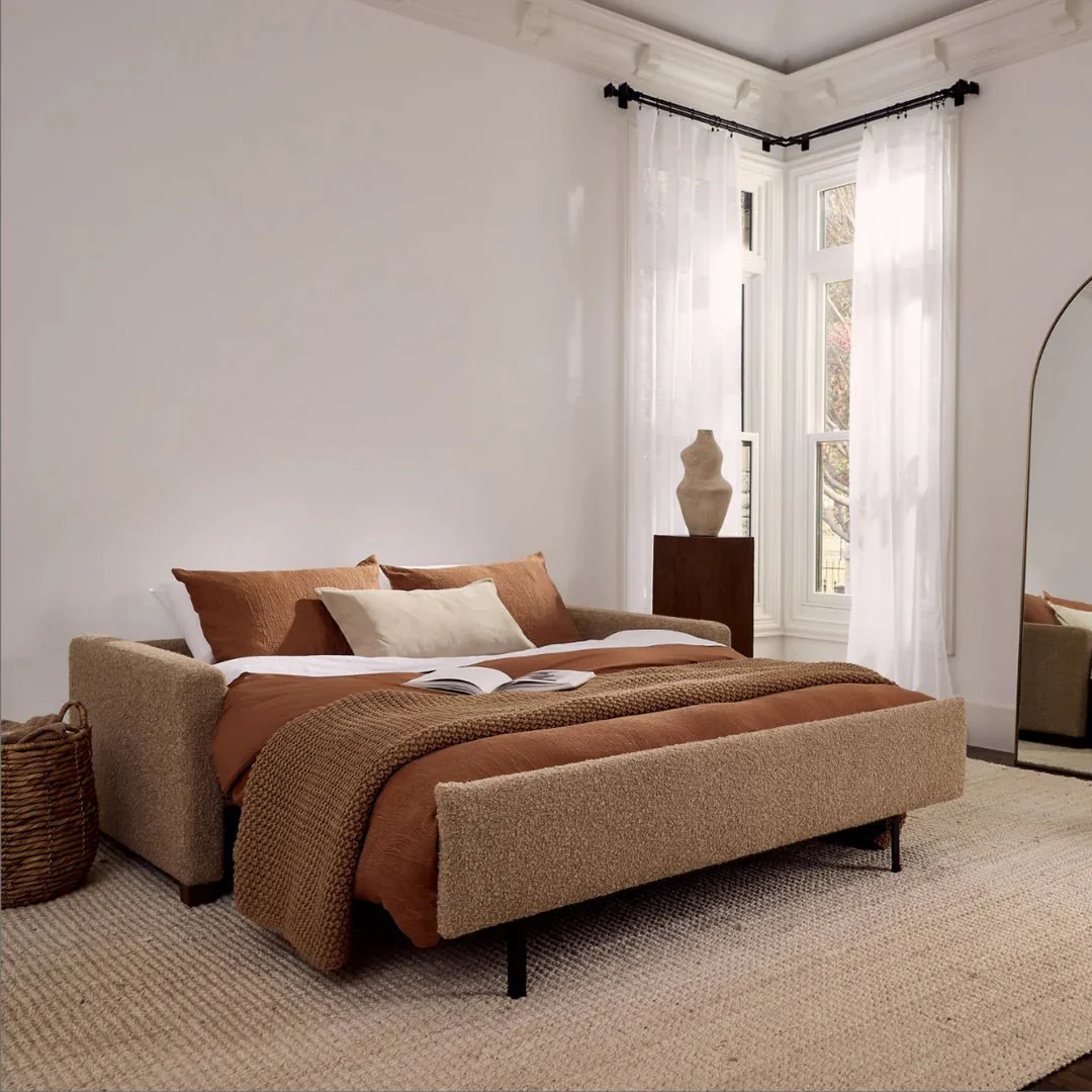 Palmer Silver Sleeper Sofa - Image 8