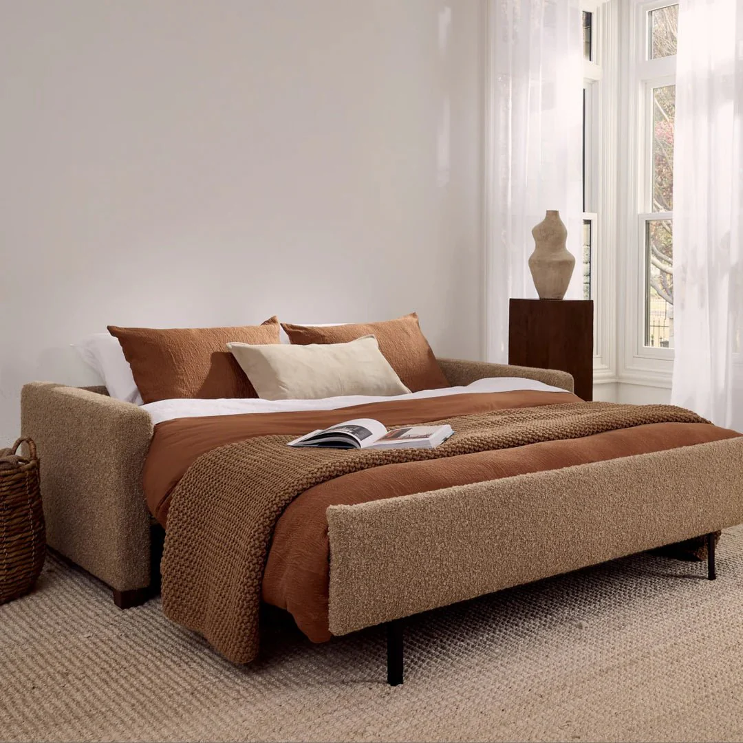Palmer Silver Sleeper Sofa - Image 9