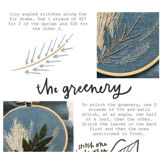 Pampas Grass Embroidery Kit - Image 4