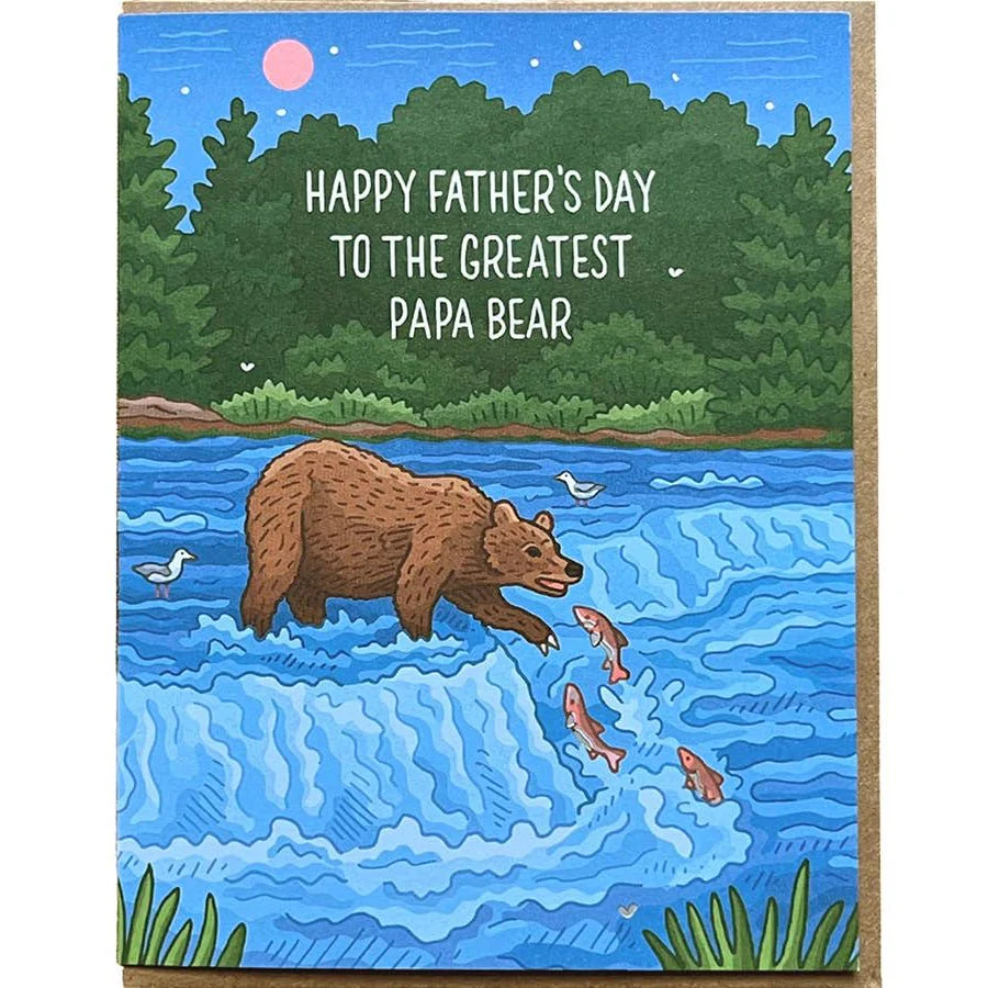 Papa Bear Father's Day Card - Image 4