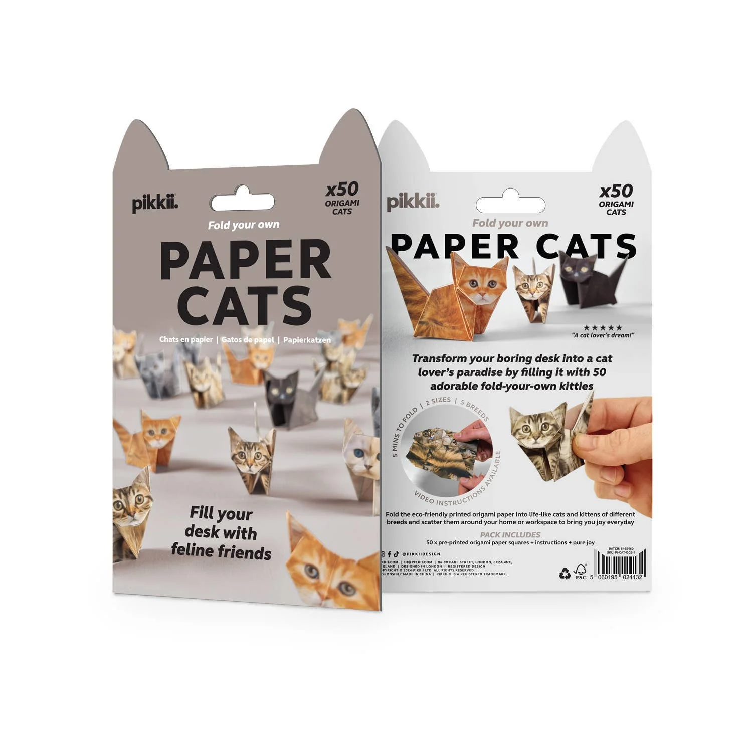 Paper Cats Origami Kit - Image 5
