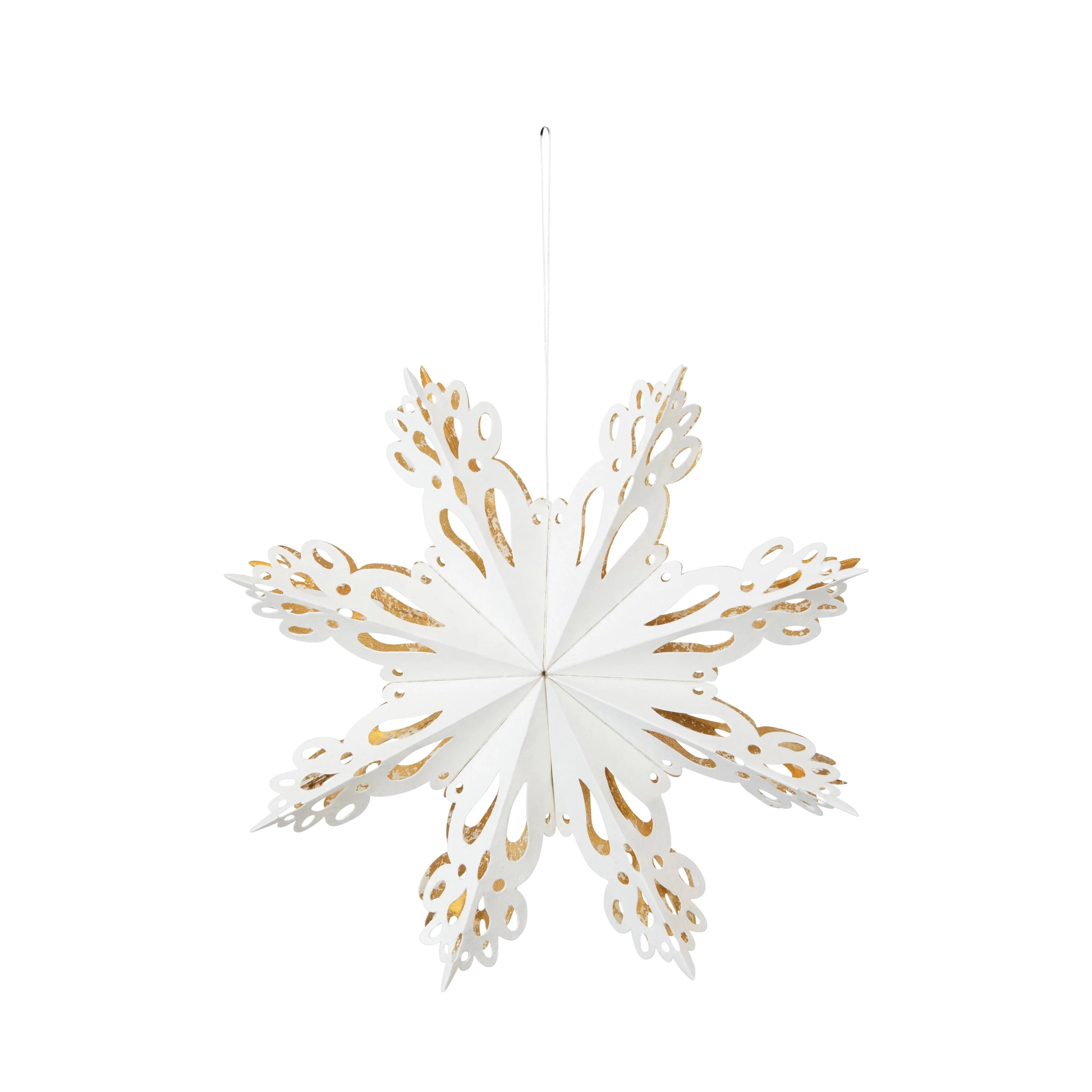 Decorative Hanging Paper Snowflakes - Image 3