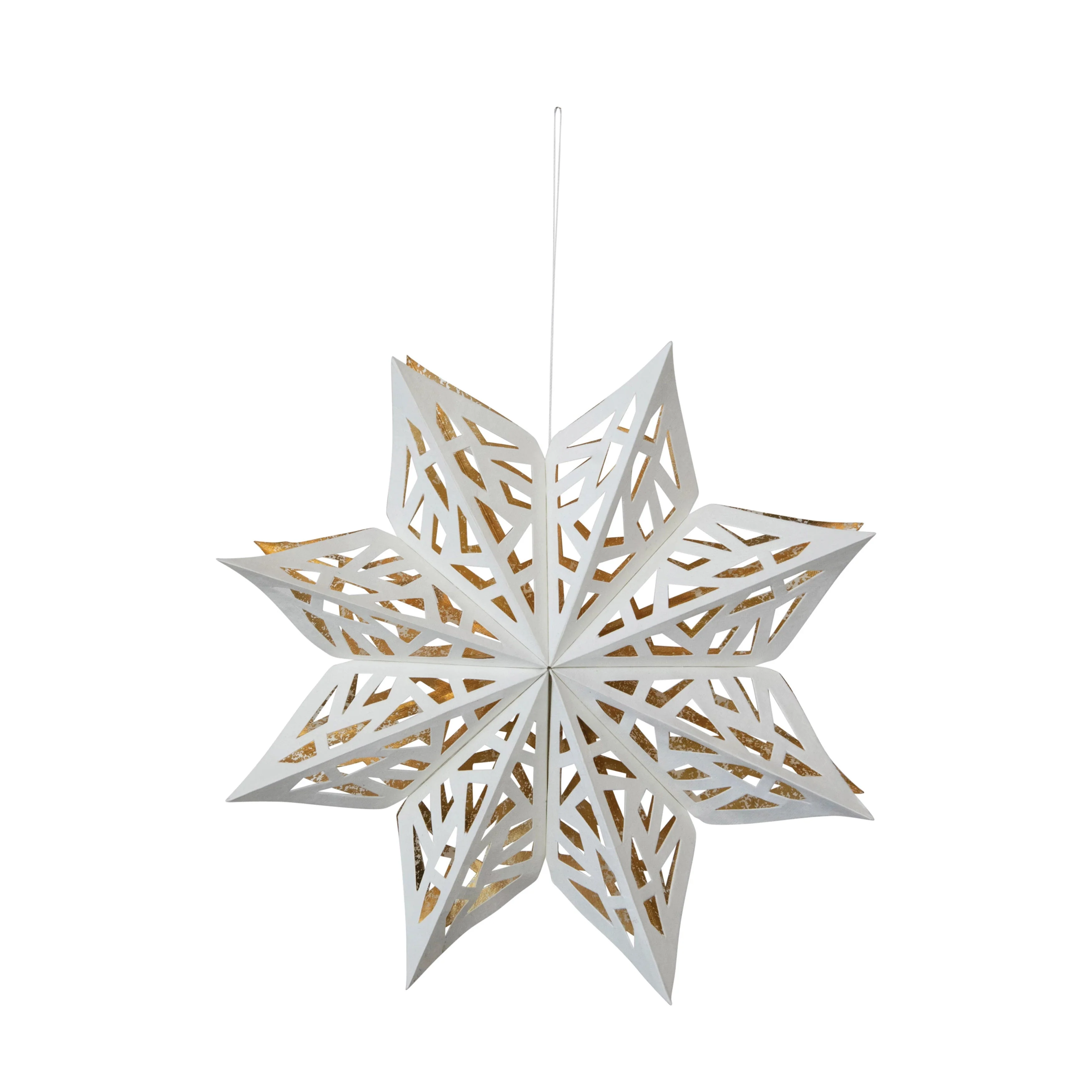Decorative Hanging Paper Snowflakes - Image 4