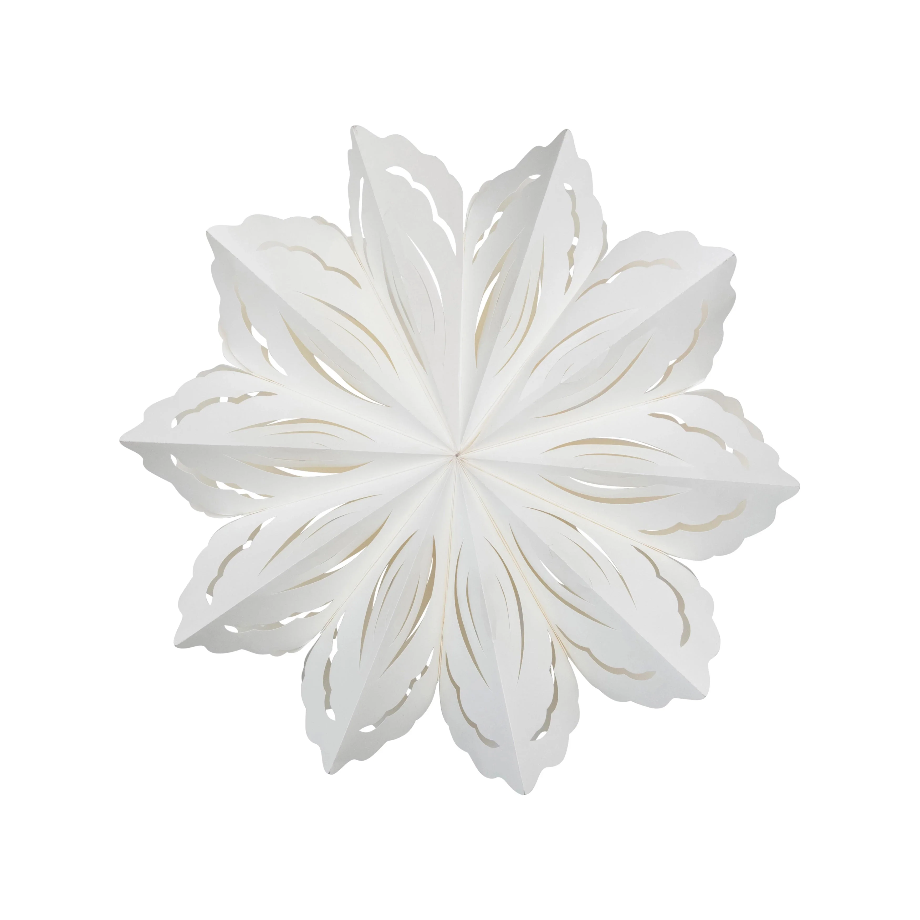 Decorative Hanging Paper Snowflakes - Image 5
