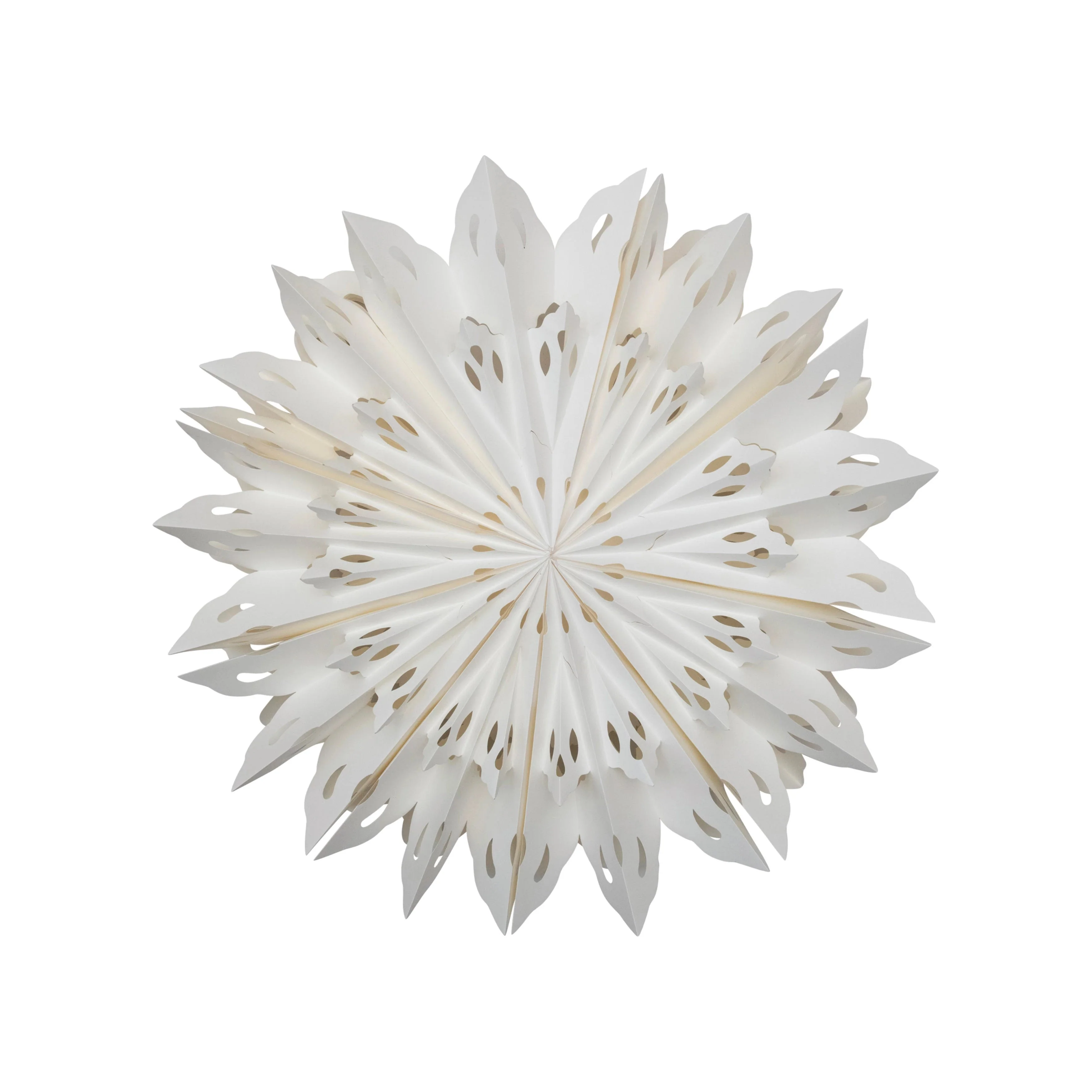 Decorative Hanging Paper Snowflakes - Image 6