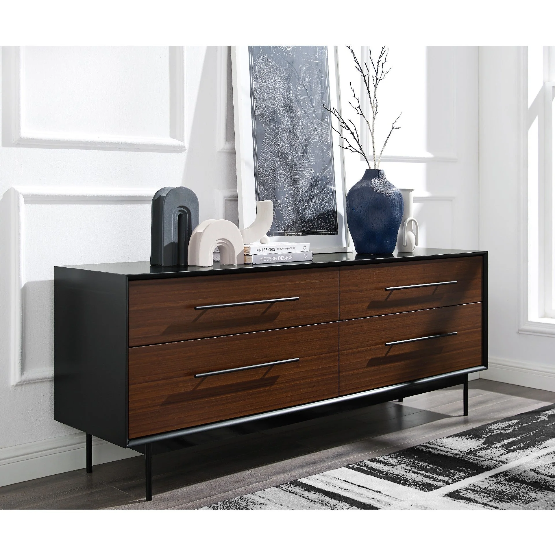 Park Avenue 4 Drawer Dresser - Image 7