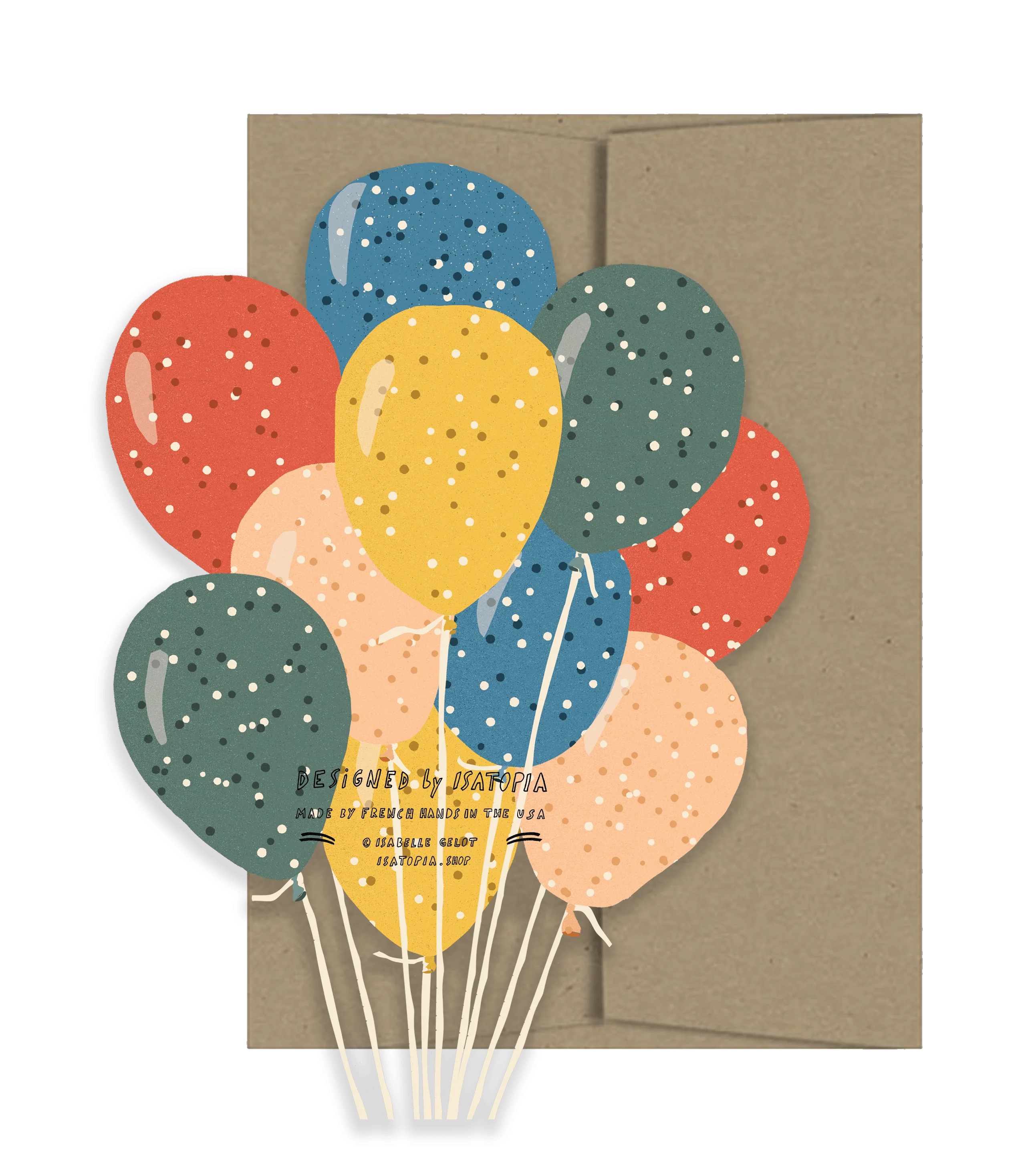 Party Balloons Card - Image 2