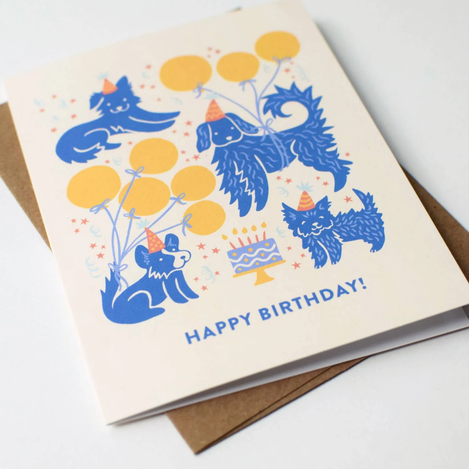 Party Pups Birthday Card - Image 2