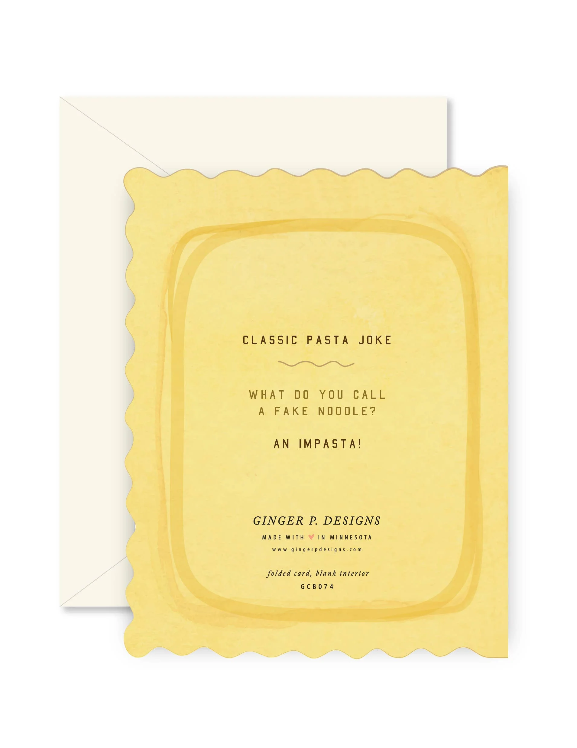 Pasta Al Dente Birthday Card - Image 2