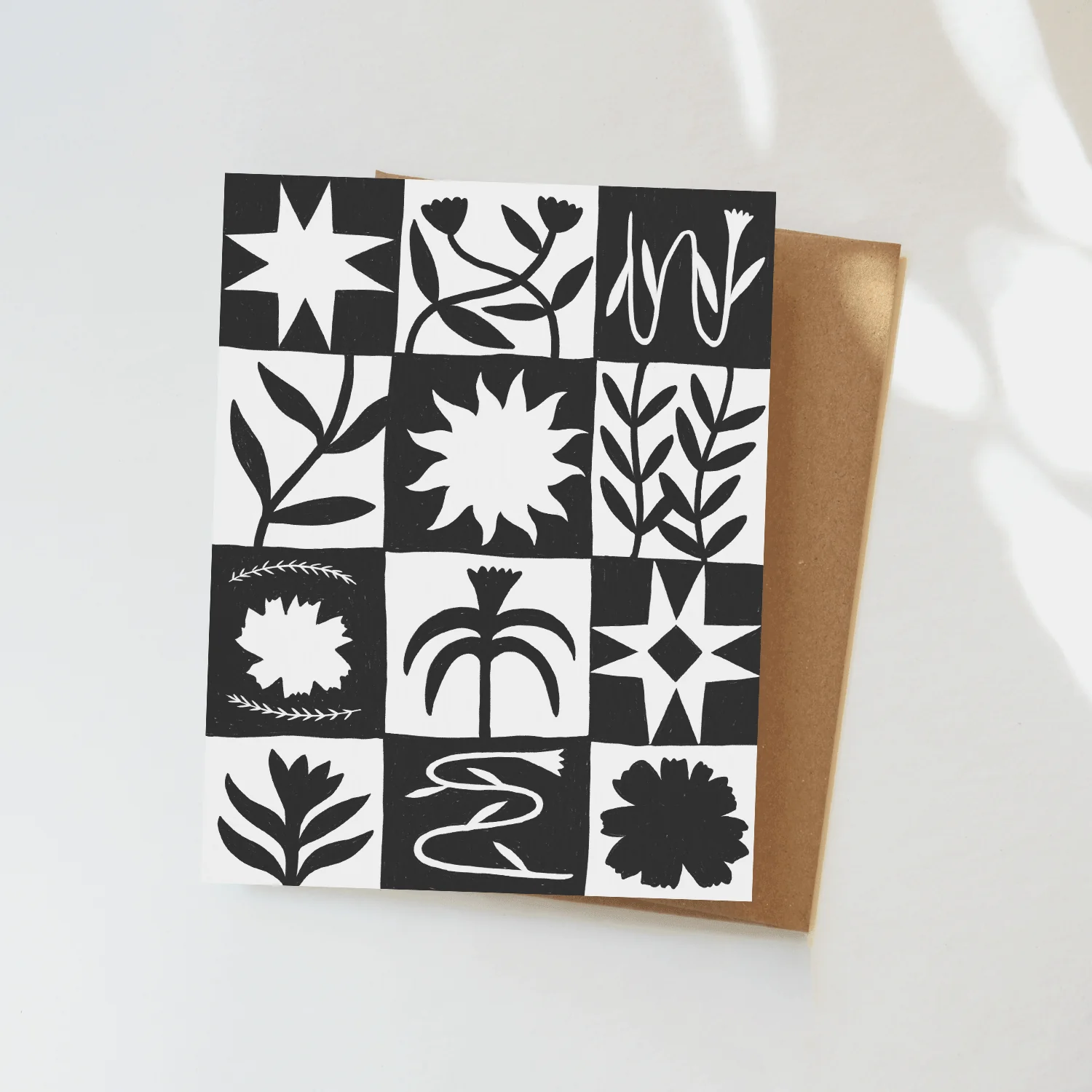 Patchwork Notecard